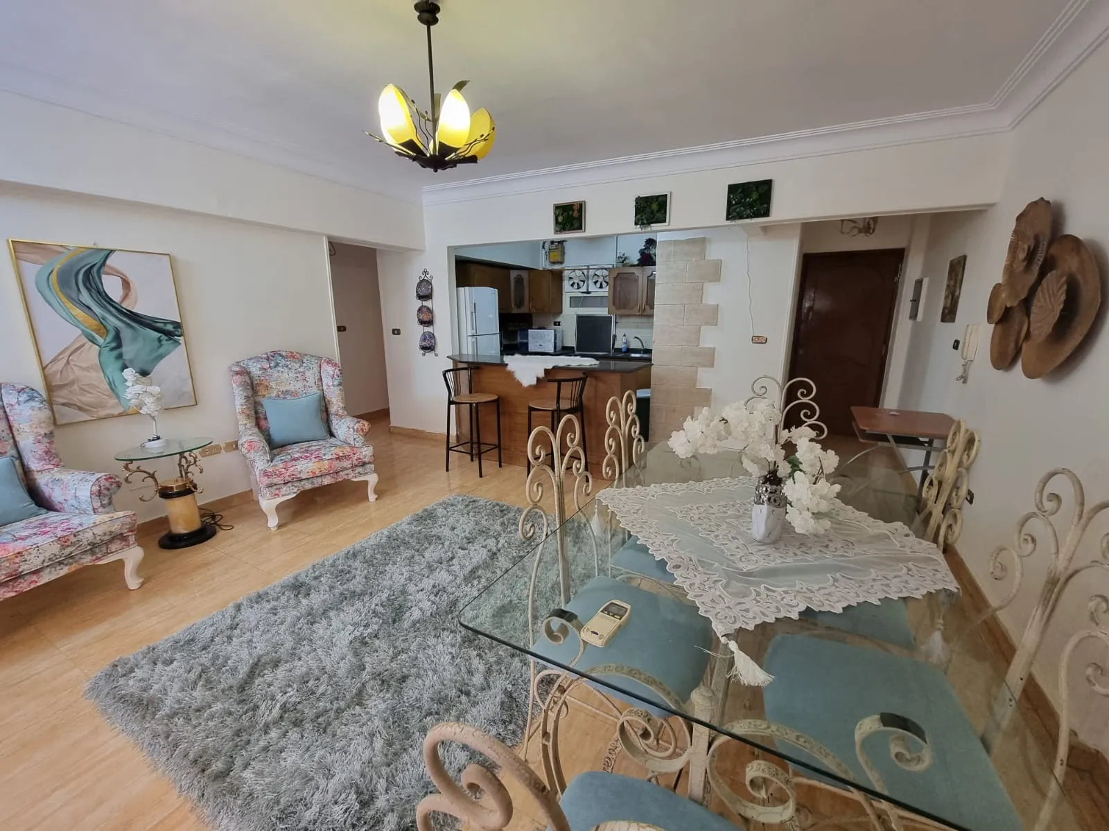 Ground Floors For Sale In Maadi Maadi Degla Area: 120 m² consists of 2 Bedrooms 2 Bathrooms Furnished 5 stars #5243