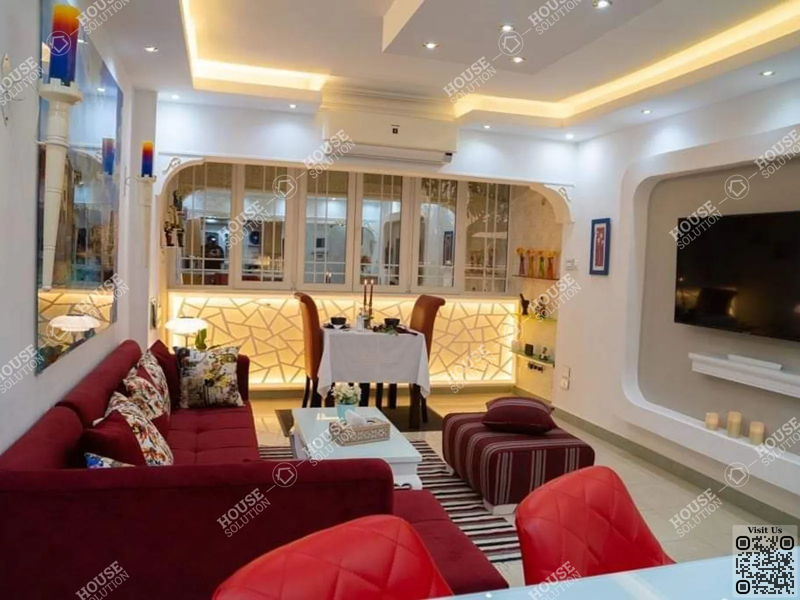 RECEPTION @ Apartments For Rent In Maadi Maadi Degla Area: 135 m² consists of 2 Bedrooms 1 Bathrooms Modern furnished 5 stars #5250-1