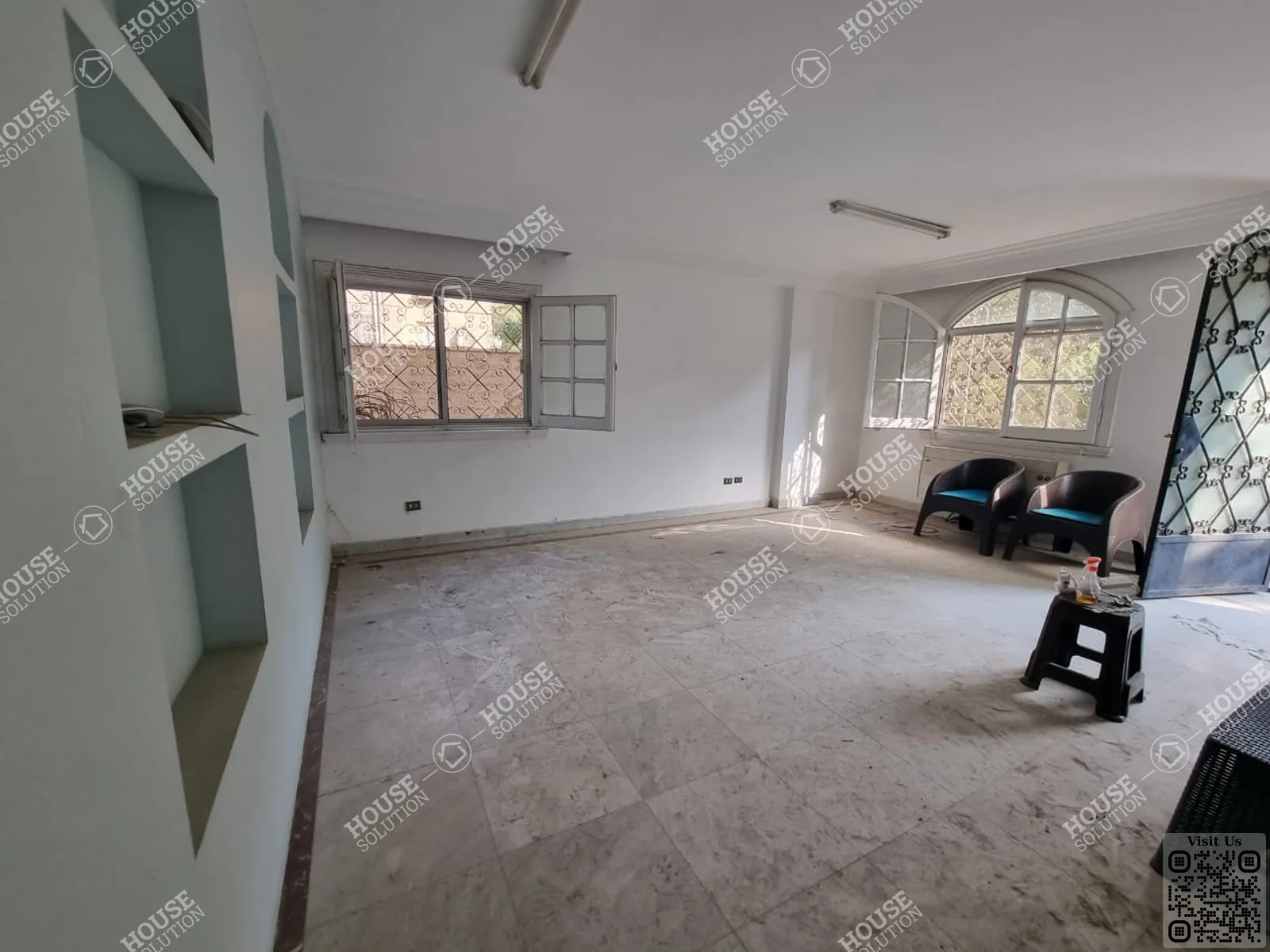 RECEPTION @ Office spaces For Rent In Maadi New Maadi Area: 320 m² consists of 5 Bedrooms 4 Bathrooms Semi furnished 5 stars #5256-1