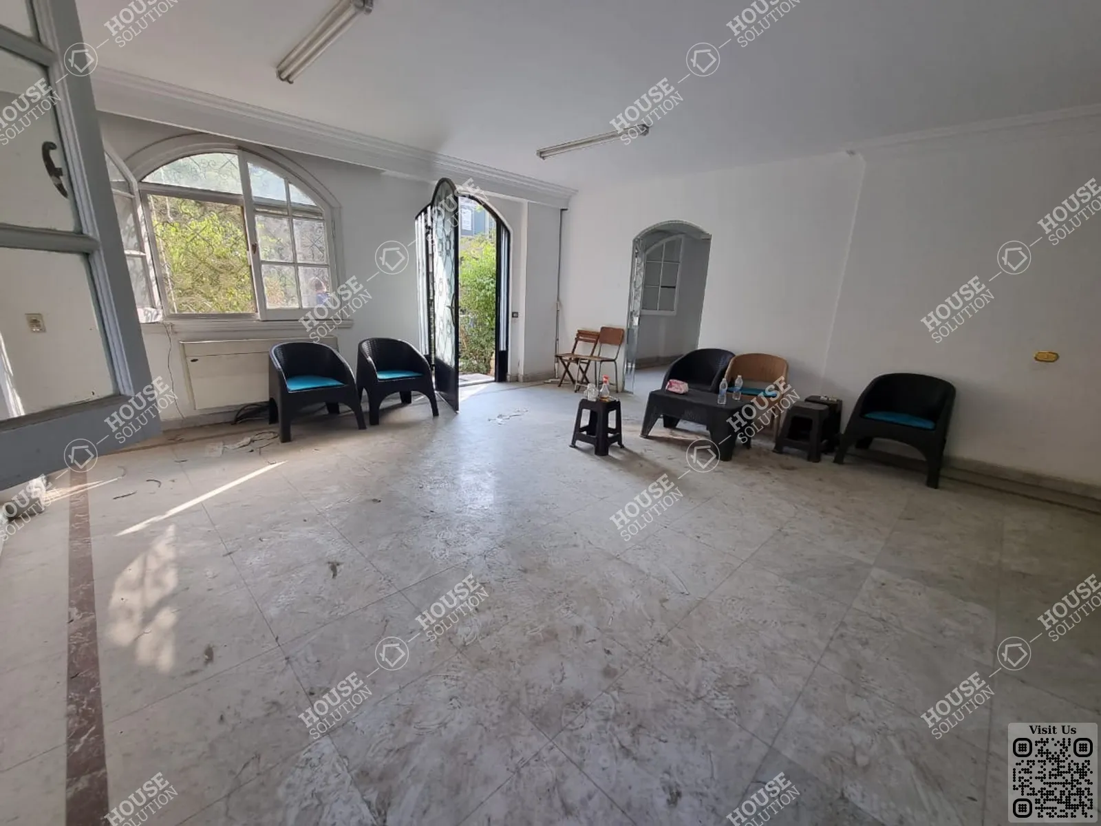 RECEPTION @ Office spaces For Rent In Maadi New Maadi Area: 320 m² consists of 5 Bedrooms 4 Bathrooms Semi furnished 5 stars #5256-0