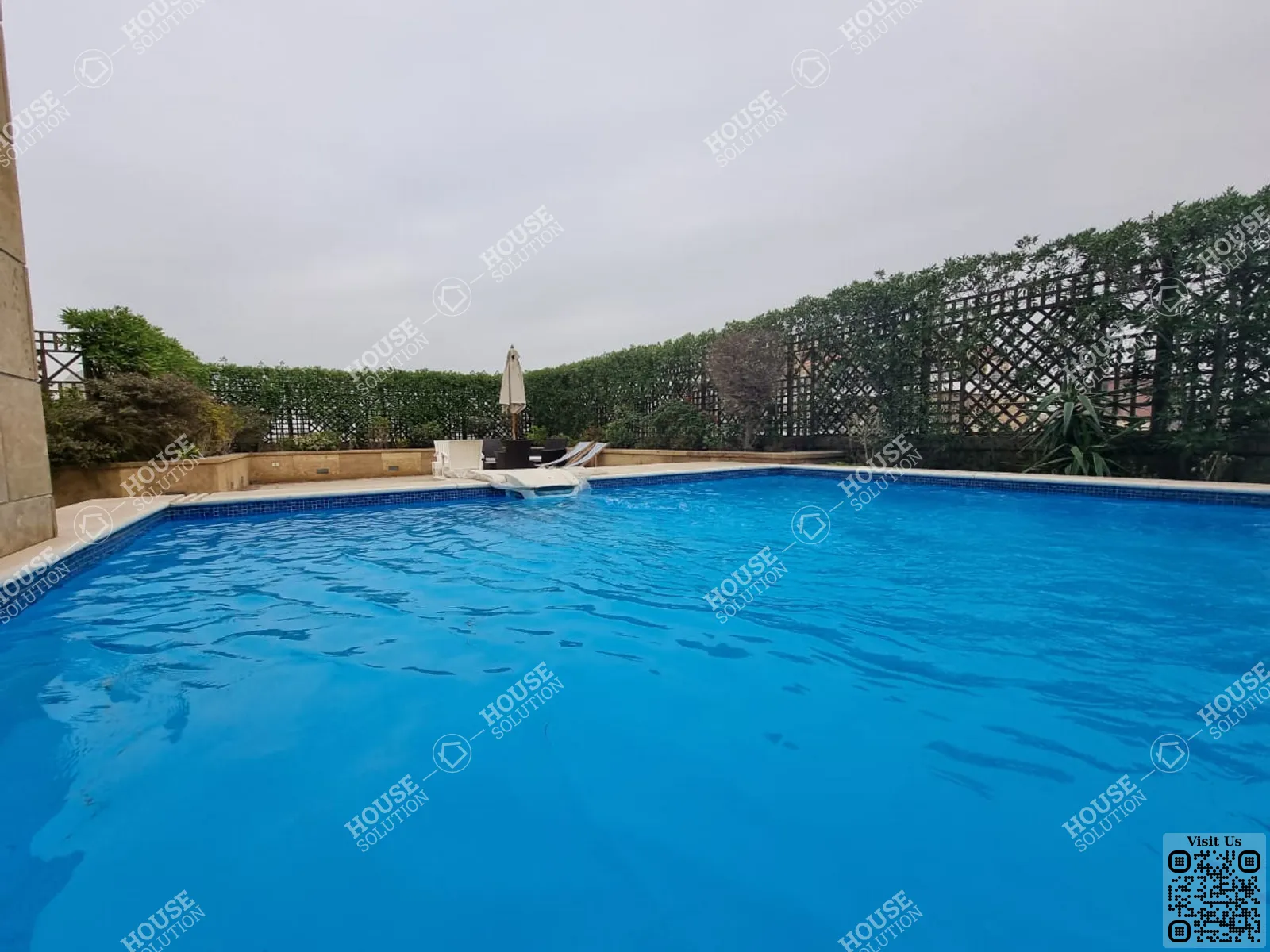 SHARED SWIMMING POOL  @ Duplexes For Rent In Maadi Maadi Degla Area: 270 m² consists of 3 Bedrooms 4 Bathrooms Semi furnished 5 stars #5269-2