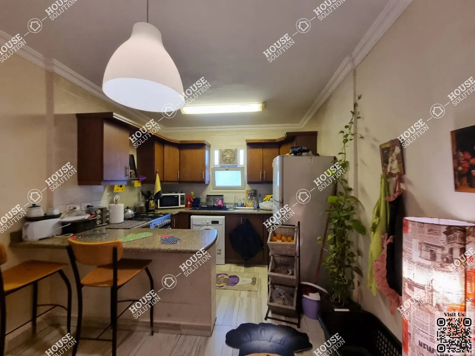 KITCHEN  @ Penthouses For Rent In Maadi Maadi Degla Area: 150 m² consists of 2 Bedrooms 2 Bathrooms Furnished 5 stars #5283-1