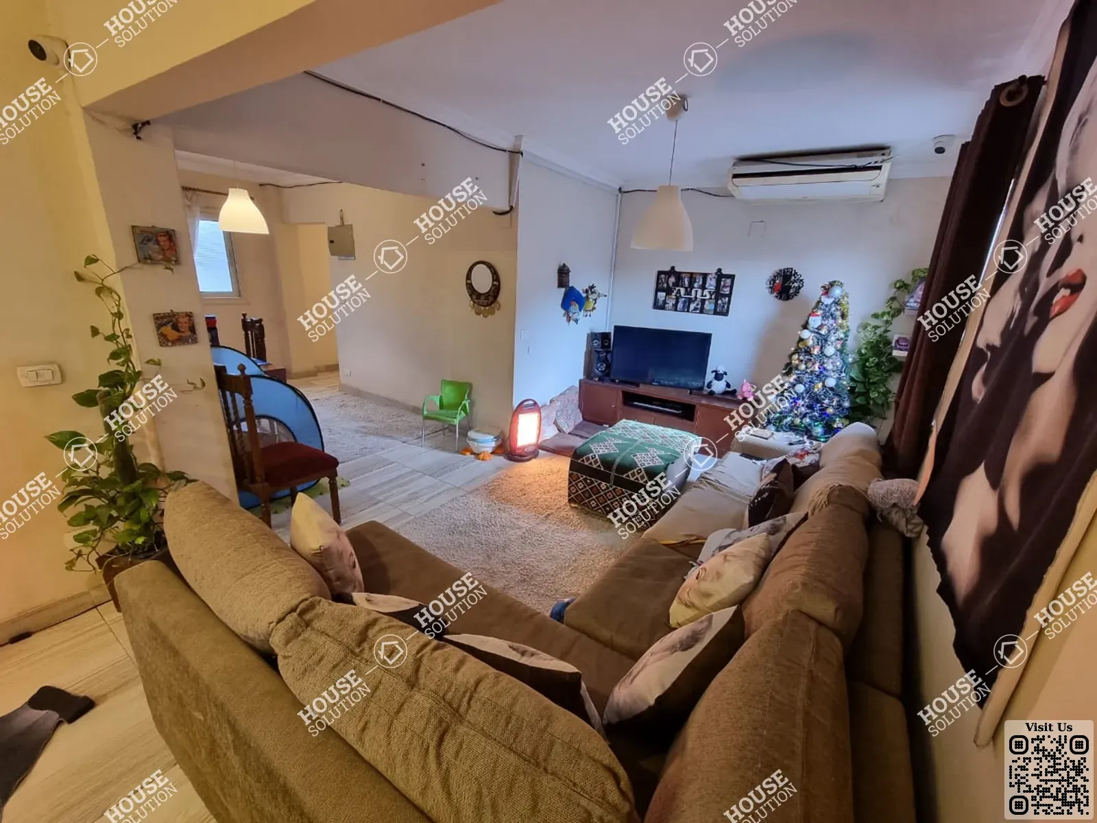 RECEPTION  @ Penthouses For Rent In Maadi Maadi Degla Area: 150 m² consists of 2 Bedrooms 2 Bathrooms Furnished 5 stars #5283-0