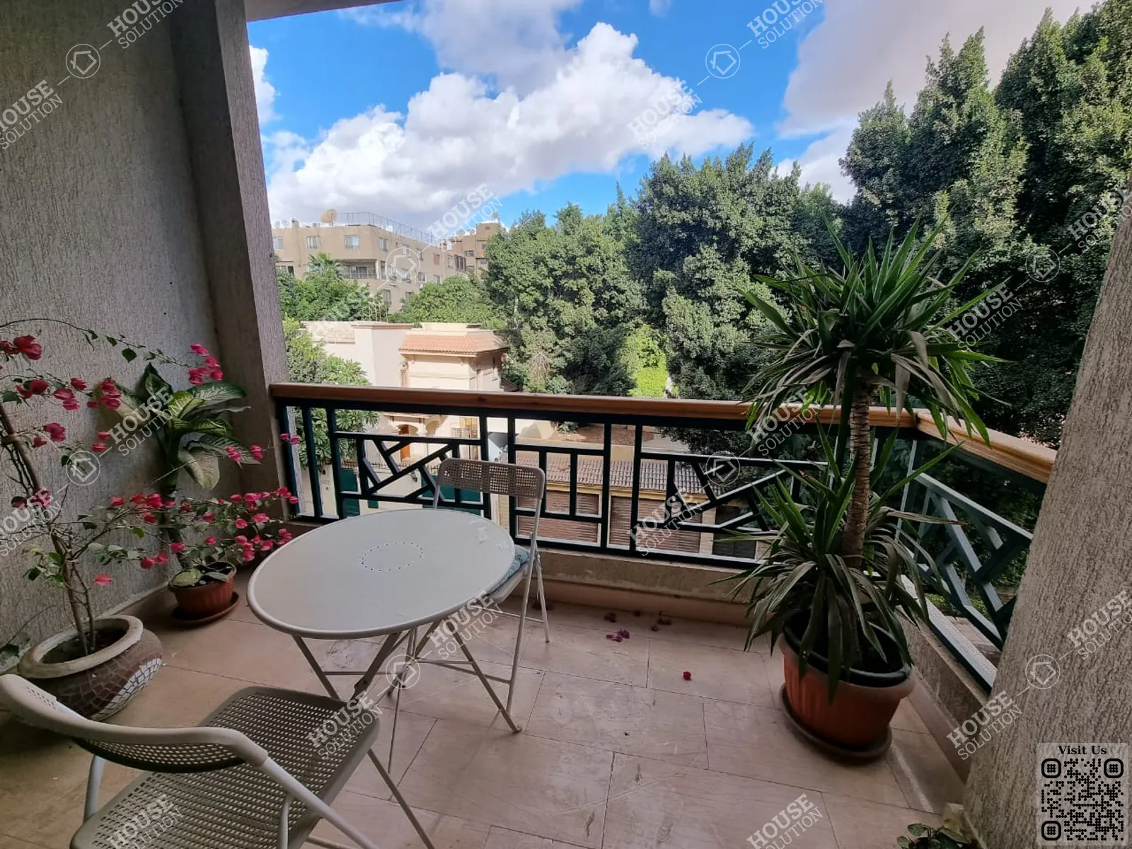 BALCONY  @ Apartments For Rent In Maadi Maadi Sarayat Area: 140 m² consists of 2 Bedrooms 3 Bathrooms Modern furnished 5 stars #5286-1