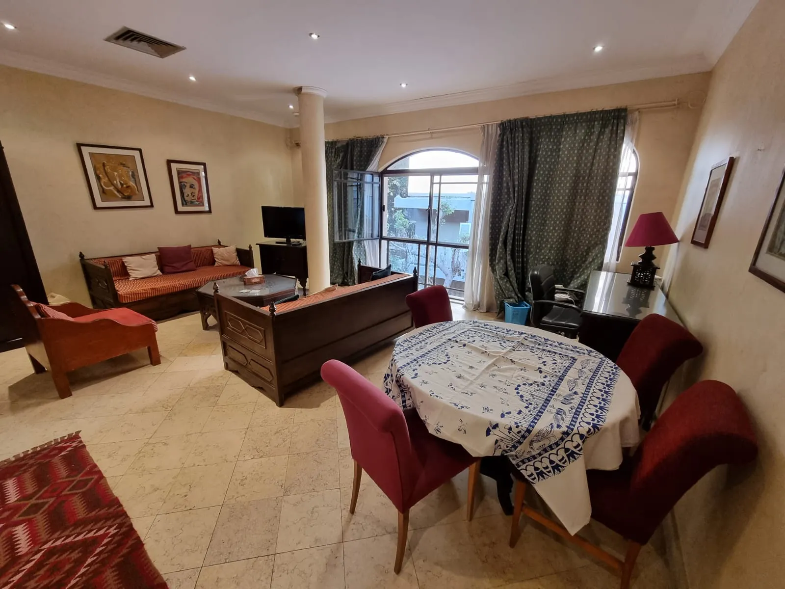 Apartments For Sale In Maadi Maadi Sarayat Area: 150 m² consists of 2 Bedrooms 2 Bathrooms Furnished 5 stars #5291