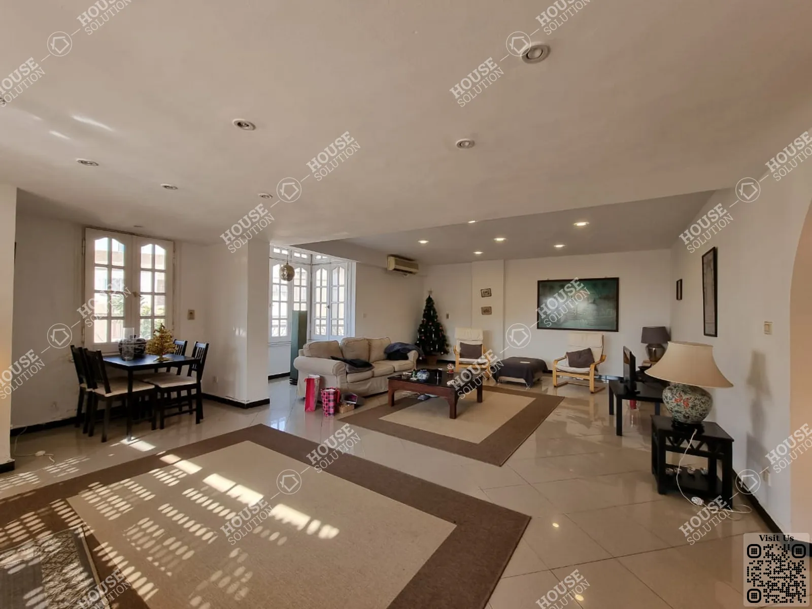 RECEPTION  @ Penthouses For Rent In Maadi Maadi Sarayat Area: 200 m² consists of 2 Bedrooms 2 Bathrooms Semi furnished 5 stars #5293-1