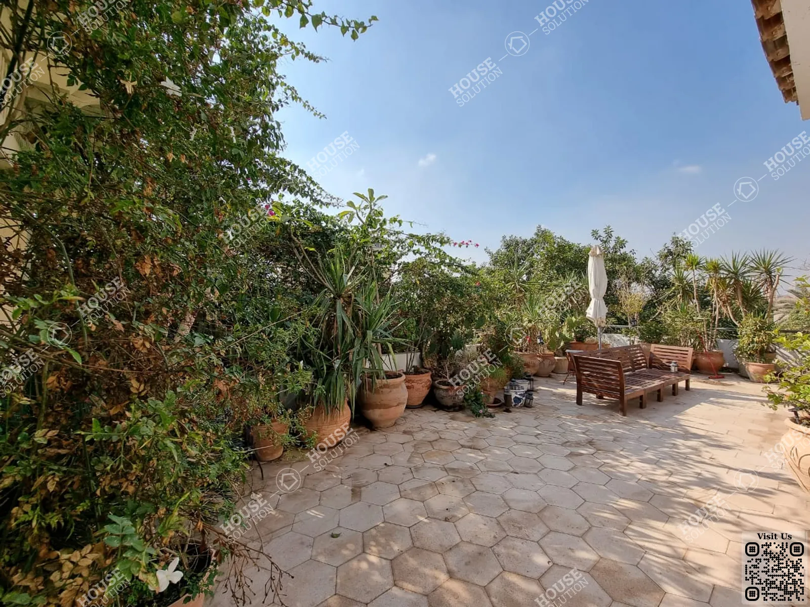 TERRACE  @ Penthouses For Rent In Maadi Maadi Sarayat Area: 200 m² consists of 2 Bedrooms 2 Bathrooms Semi furnished 5 stars #5293-0