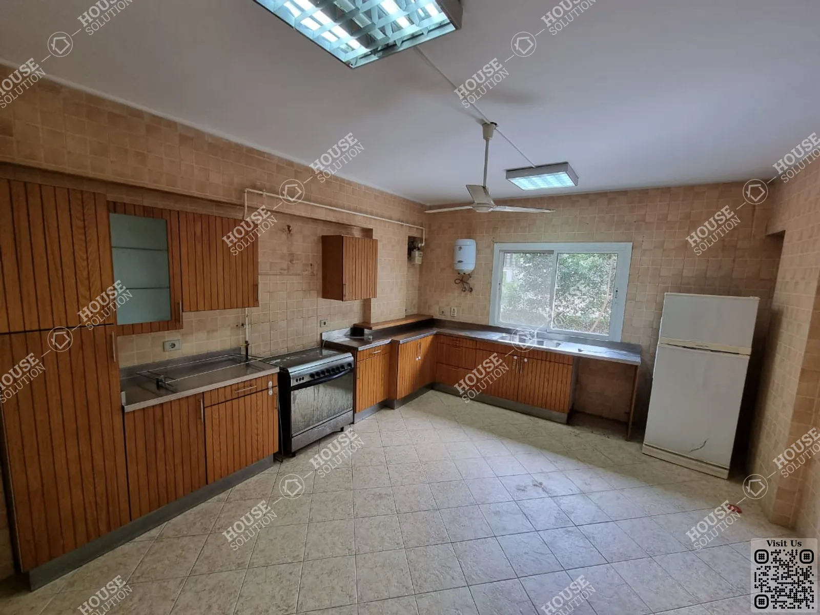 KITCHEN  @ Apartments For Rent In Maadi Maadi Sarayat Area: 300 m² consists of 4 Bedrooms 3 Bathrooms Semi Finished 5 stars #5294-1