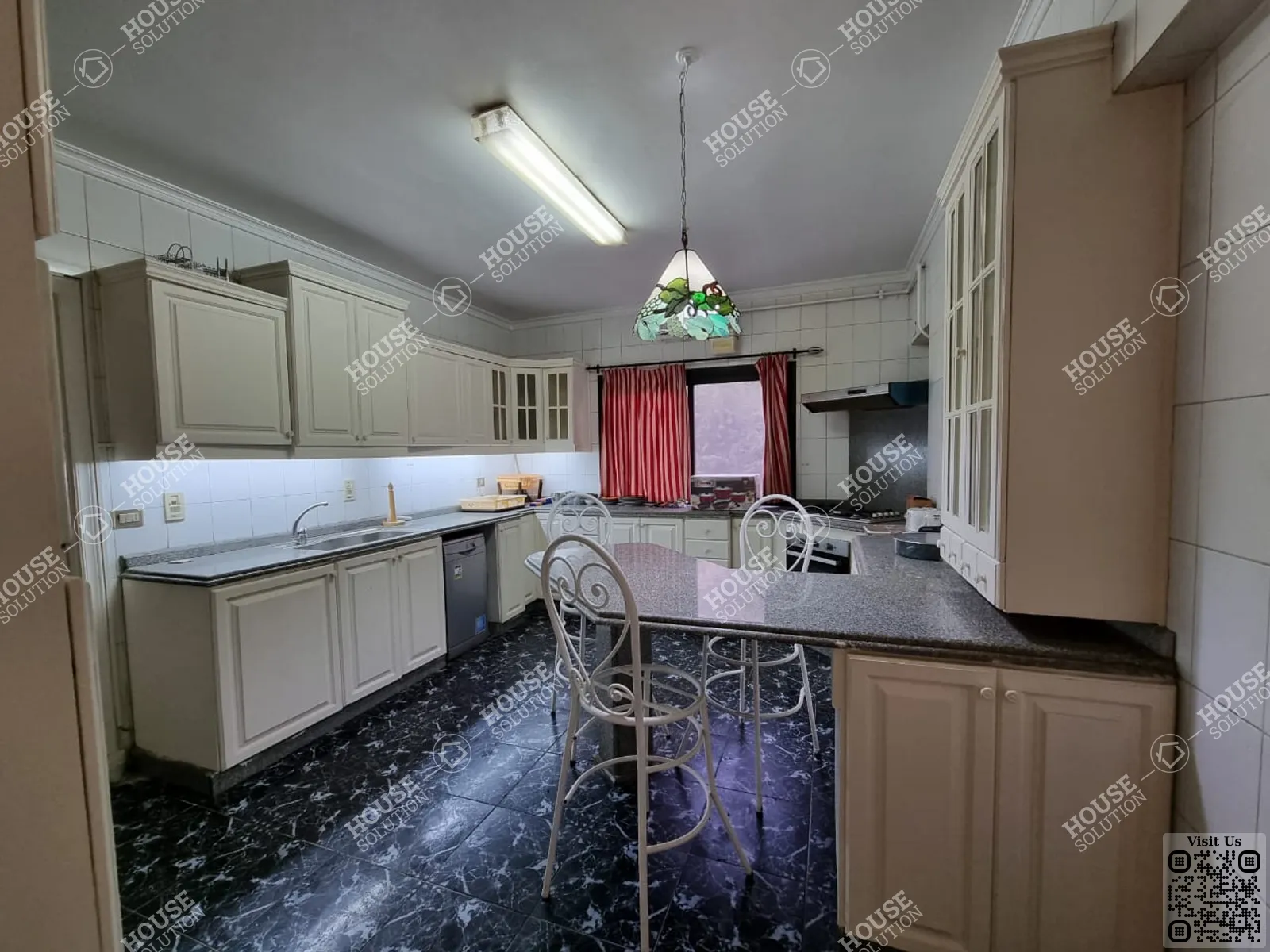 KITCHEN  @ Apartments For Rent In Maadi Maadi Sarayat Area: 280 m² consists of 4 Bedrooms 4 Bathrooms Modern furnished 5 stars #5302-1