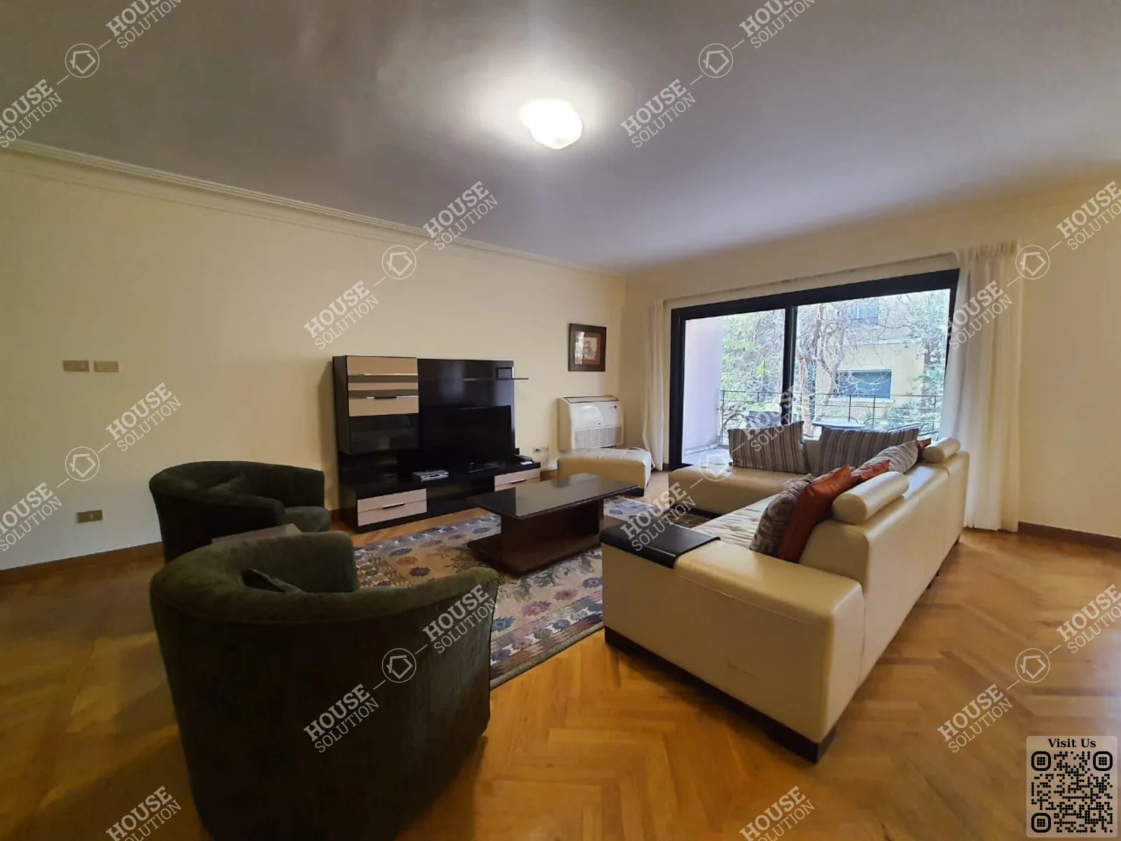 RECEPTION  @ Apartments For Rent In Maadi Maadi Sarayat Area: 200 m² consists of 3 Bedrooms 3 Bathrooms Furnished 5 stars #5314-2