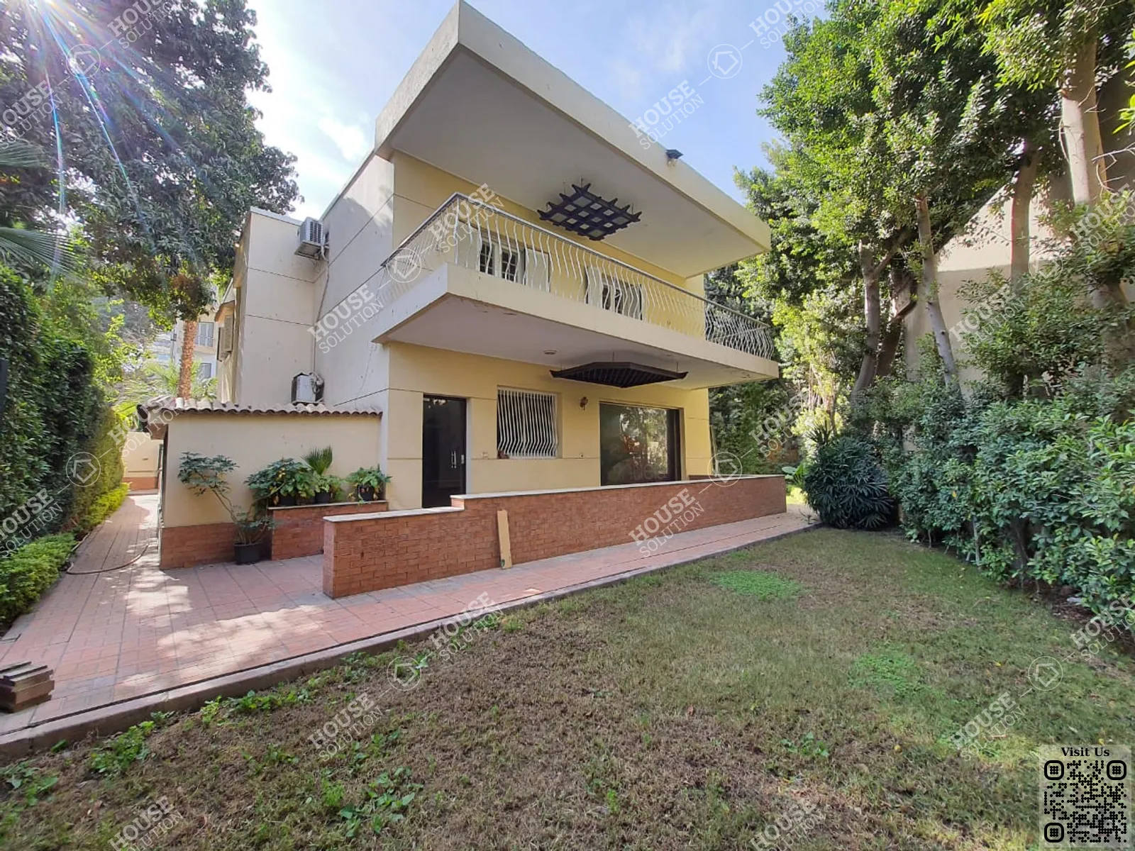 اطلالة خارجية @ مقرات اداريه للإيجار في المعادي سرايات المعادي مساحة: 700 م² تتكون من 5 غرفة 4 حمام نصف مفروش 5 نجوم #5315-0