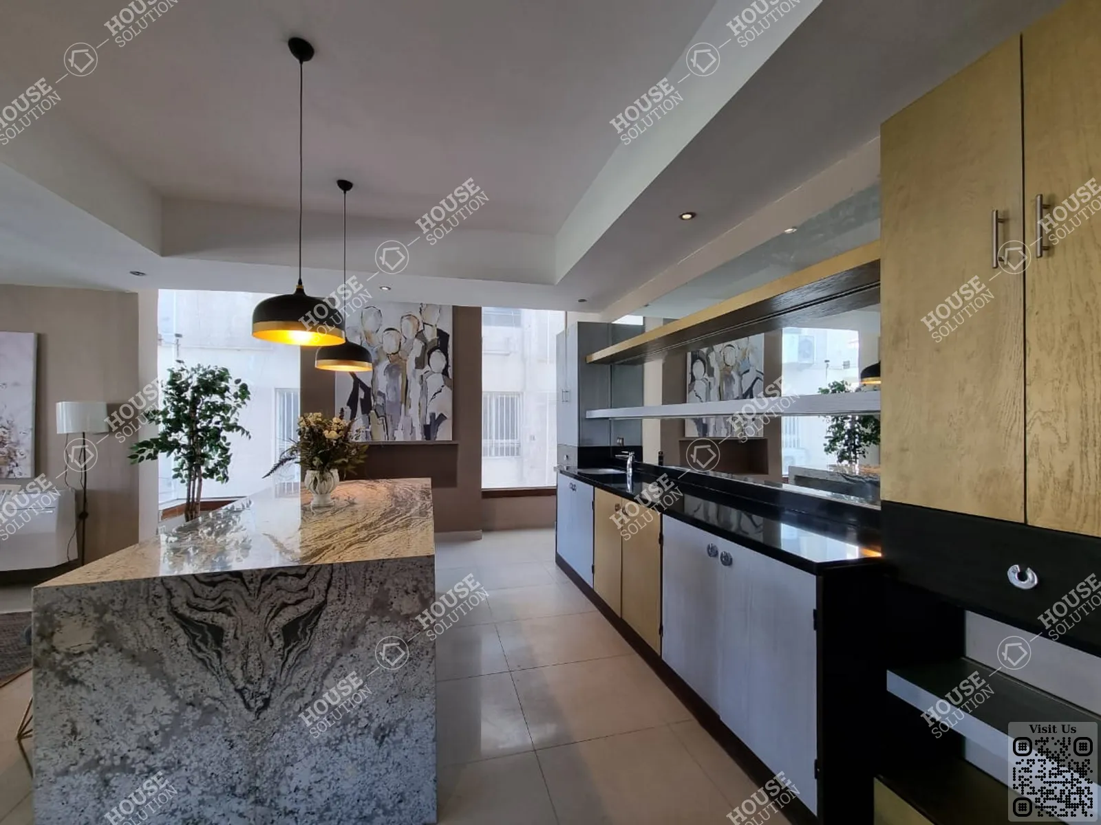 KITCHENETTE @ Apartments For Rent In Maadi Maadi Degla Area: 300 m² consists of 4 Bedrooms 4 Bathrooms Modern furnished 5 stars #5326-2