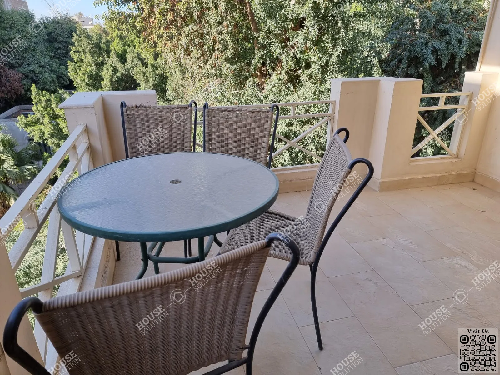 بالكونا @ شقق للإيجار في المعادي سرايات المعادي مساحة: 250 م² تتكون من 4 غرفة 4 حمام مفروش مودرن 5 نجوم #5328-1