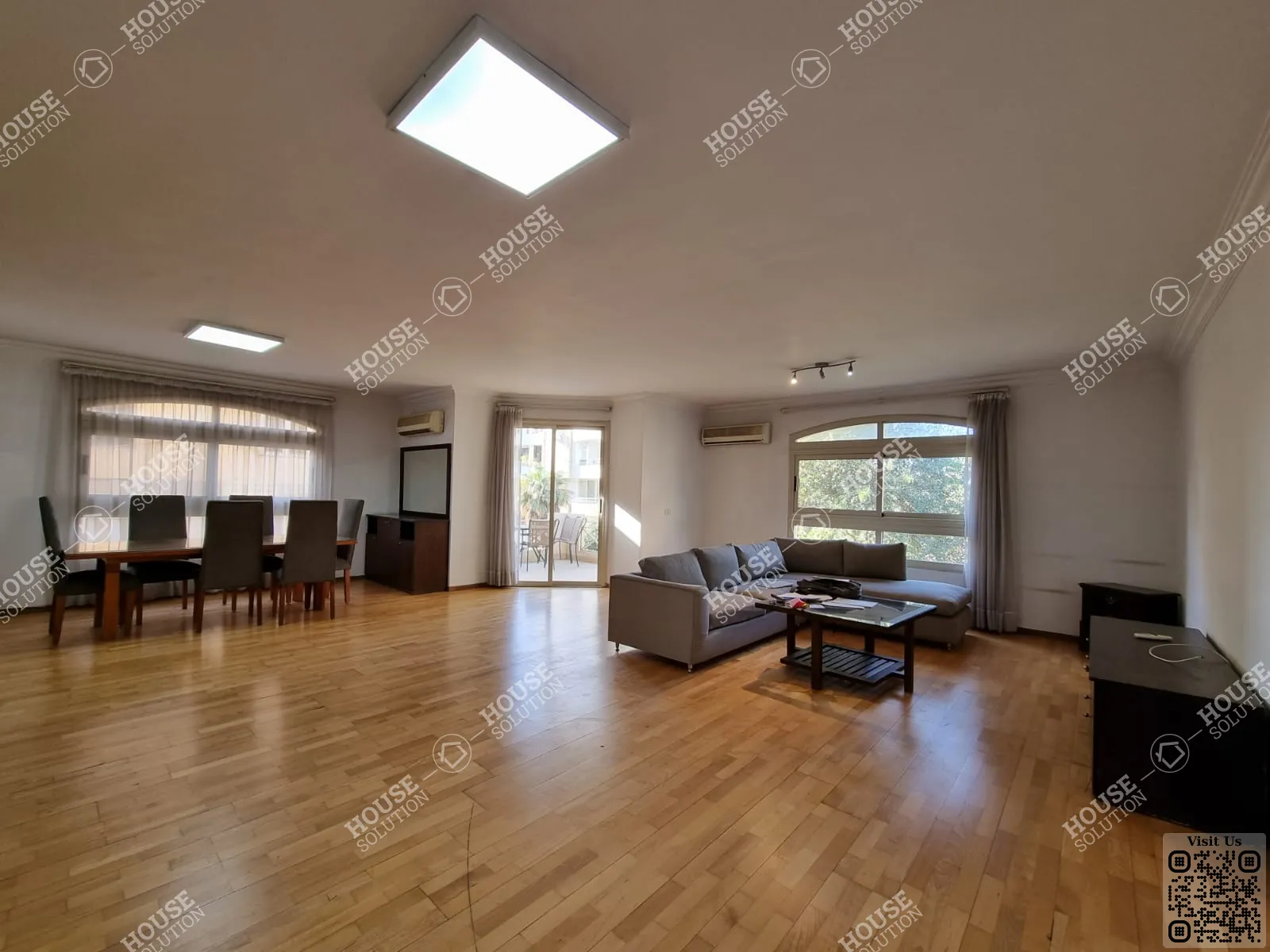 غرفة الاستقبال @ شقق للإيجار في المعادي سرايات المعادي مساحة: 250 م² تتكون من 4 غرفة 4 حمام مفروش مودرن 5 نجوم #5328-0