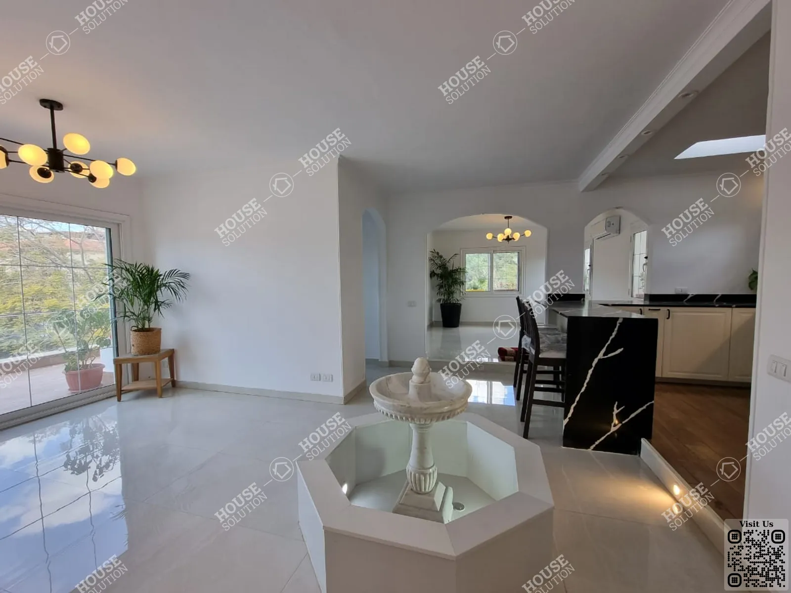 RECEPTION  @ Studios For Rent In Maadi Maadi Sarayat Area: 100 m² consists of 1 Bedrooms 1 Bathrooms Semi furnished 5 stars #5330-1