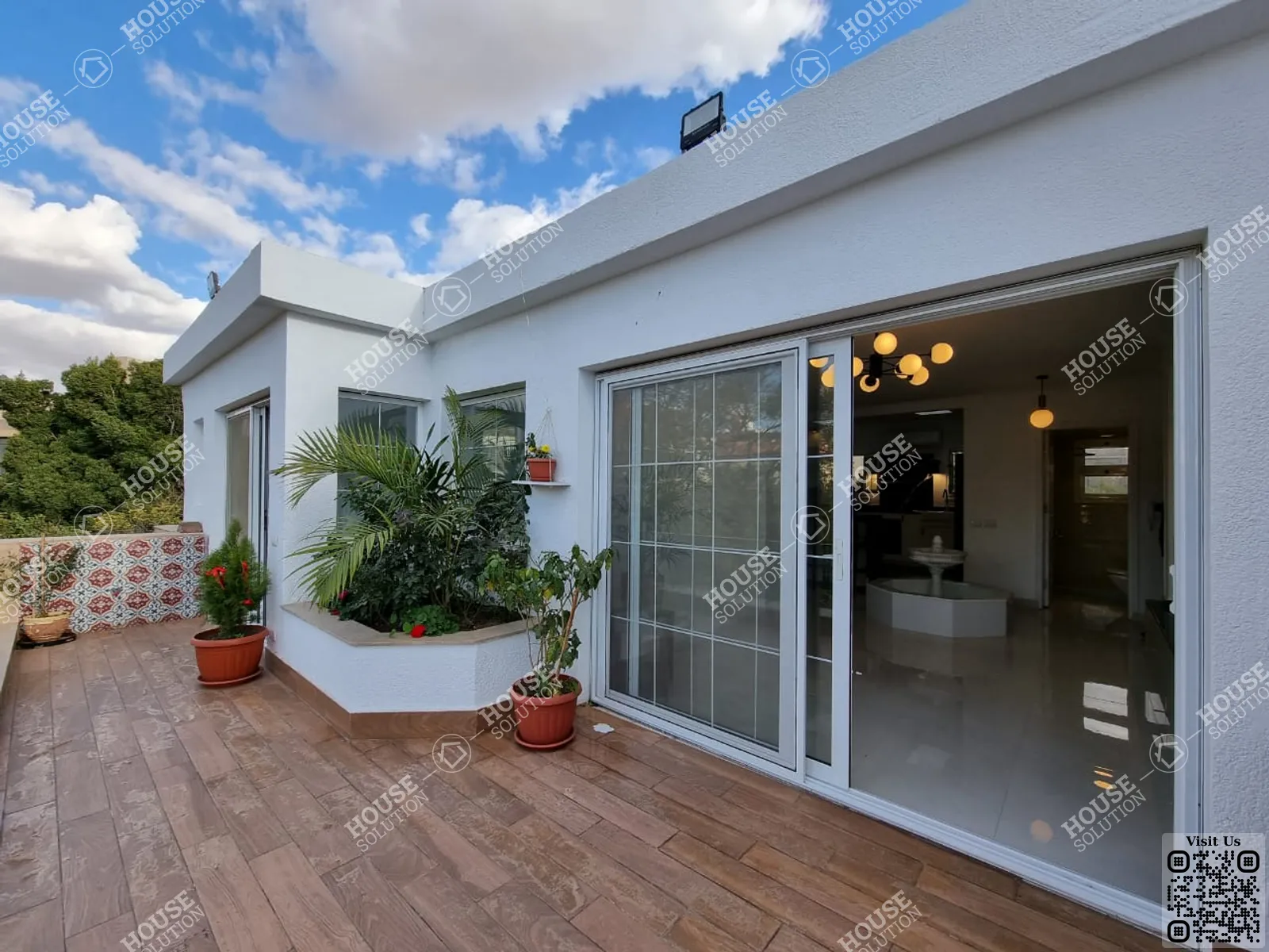 TERRACE  @ Studios For Rent In Maadi Maadi Sarayat Area: 100 m² consists of 1 Bedrooms 1 Bathrooms Semi furnished 5 stars #5330-0