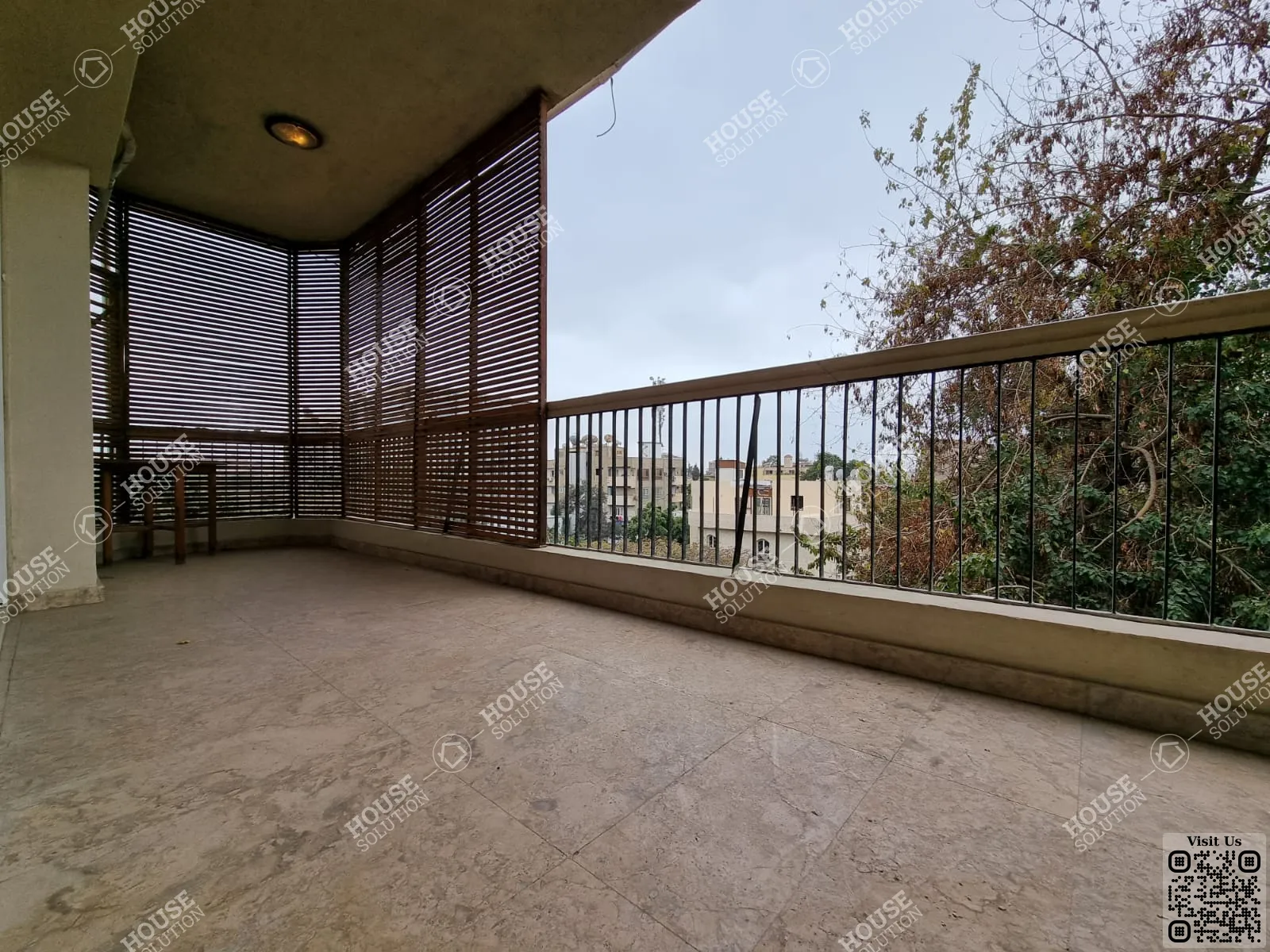 BALCONY  @ Apartments For Rent In Maadi Maadi Degla Area: 240 m² consists of 3 Bedrooms 3 Bathrooms Modern furnished 5 stars #5332-2