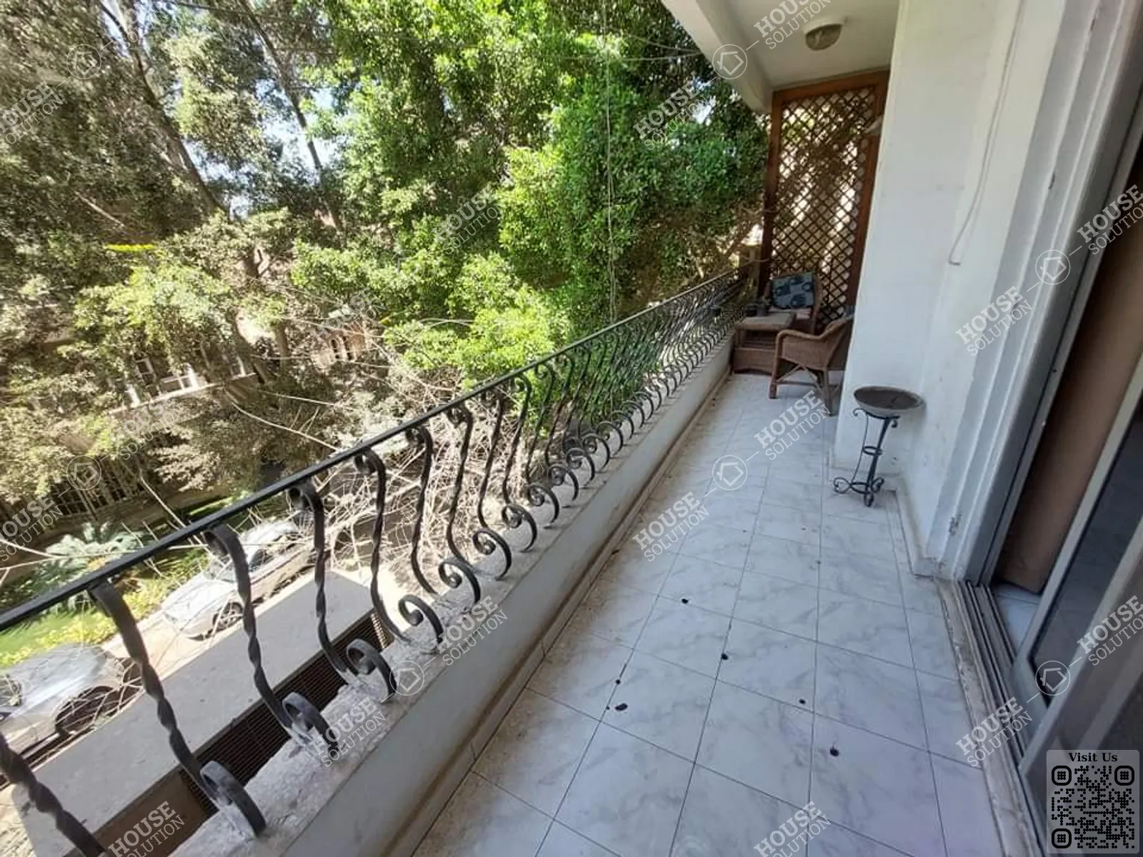 BALCONY  @ Apartments For Rent In Maadi Maadi Sarayat Area: 200 m² consists of 3 Bedrooms 2 Bathrooms Furnished 5 stars #5334-2