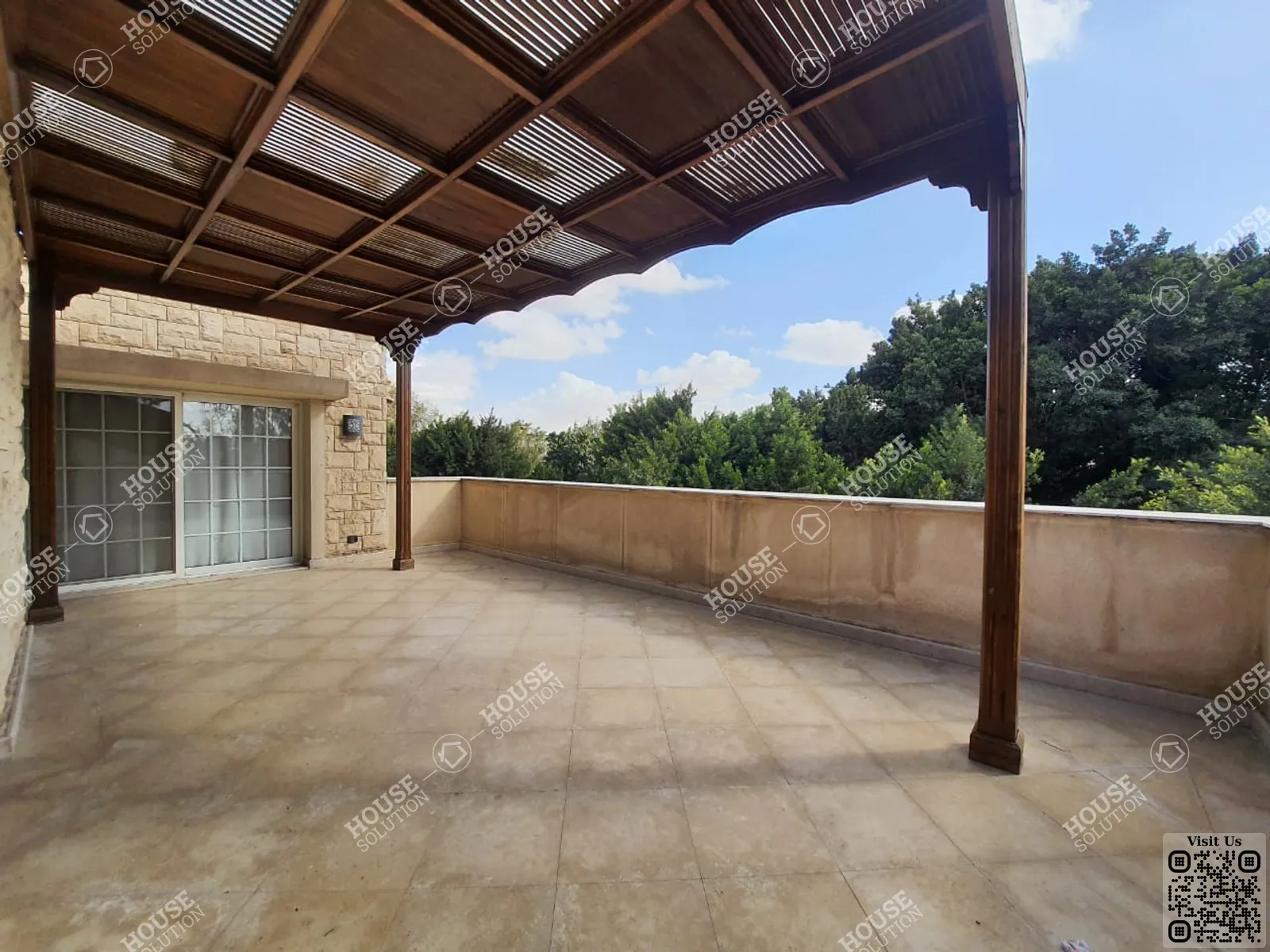 TERRACE  @ Penthouses For Rent In Maadi Maadi Sarayat Area: 200 m² consists of 2 Bedrooms 3 Bathrooms Modern furnished 5 stars #5348-1