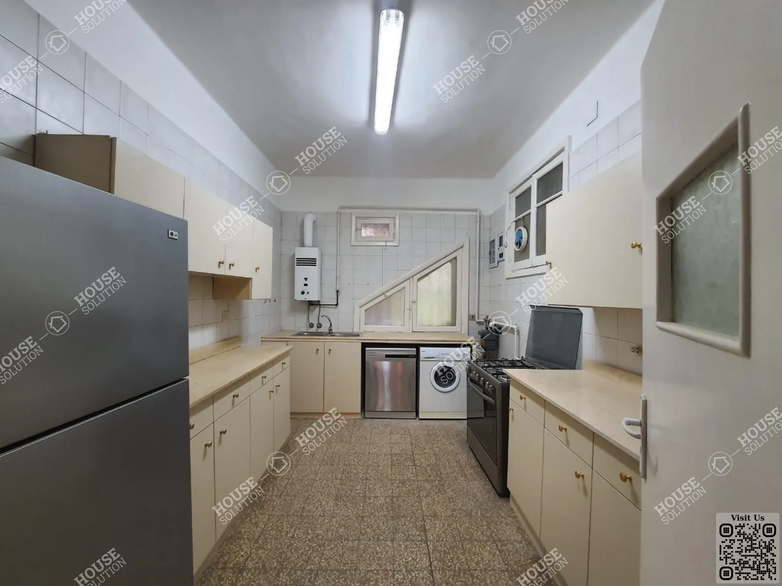 KITCHEN  @ Ground Floors For Rent In Maadi Maadi Sarayat Area: 300 m² consists of 3 Bedrooms 2 Bathrooms Semi furnished 5 stars #5350-2