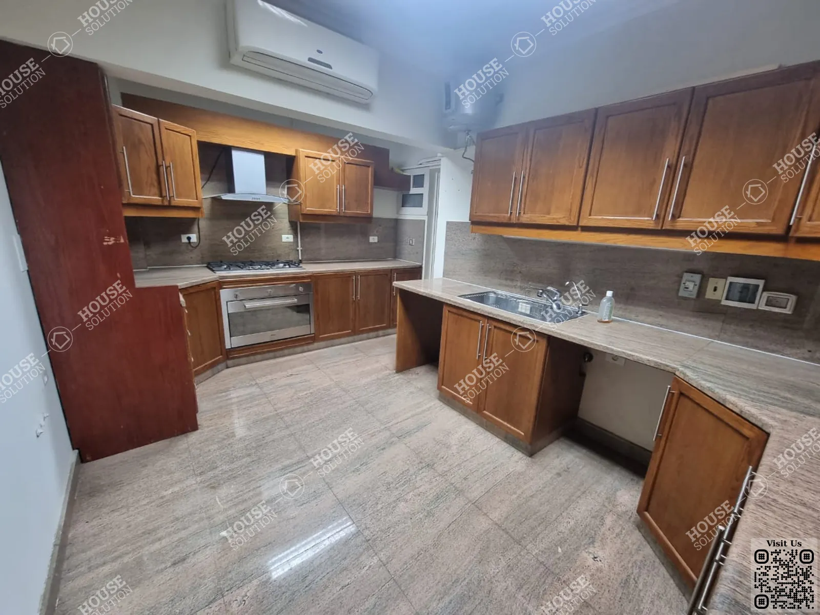 مطبخ @ دور ارضي للإيجار في المعادي دجله المعادي مساحة: 222 م² تتكون من 3 غرفة 4 حمام نصف مفروش 5 نجوم #5352-2