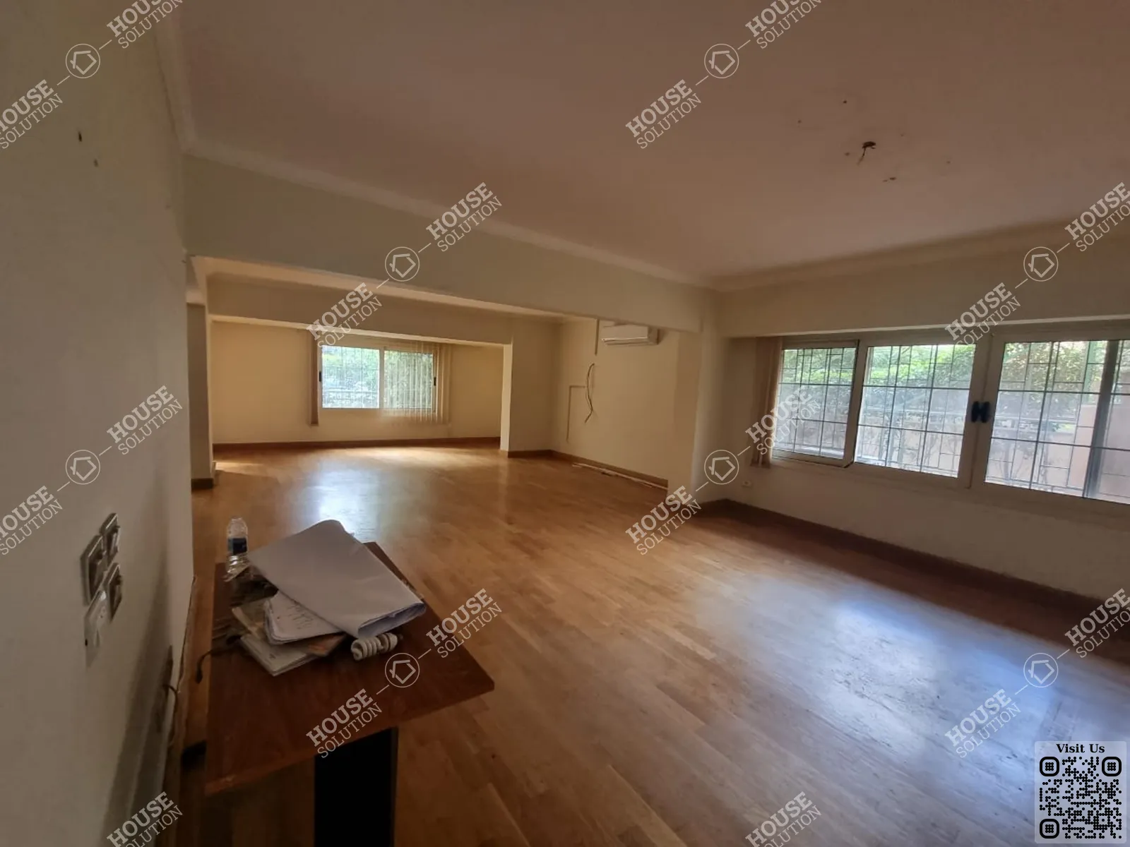 غرفة الاستقبال @ دور ارضي للإيجار في المعادي دجله المعادي مساحة: 222 م² تتكون من 3 غرفة 4 حمام نصف مفروش 5 نجوم #5352-1