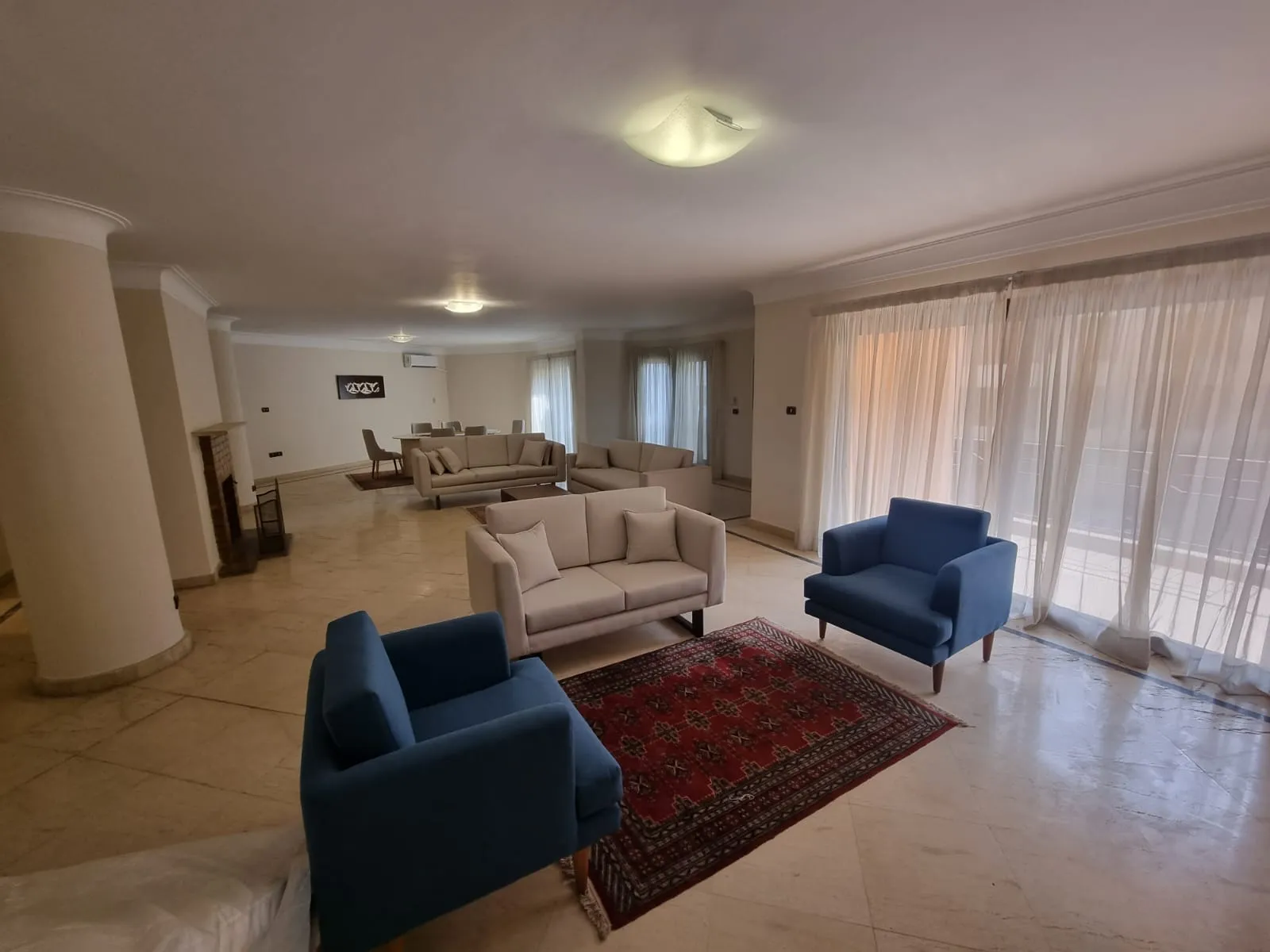 Apartments For Sale In Maadi Maadi Sarayat Area: 302 m² consists of 4 Bedrooms 3 Bathrooms Furnished 5 stars #5361