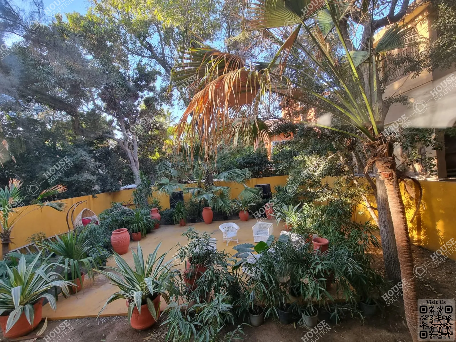 PRIVATE GARDEN  @ Ground Floors For Rent In Maadi Maadi Sarayat Area: 280 m² consists of 2 Bedrooms 2 Bathrooms Furnished 5 stars #5365-0