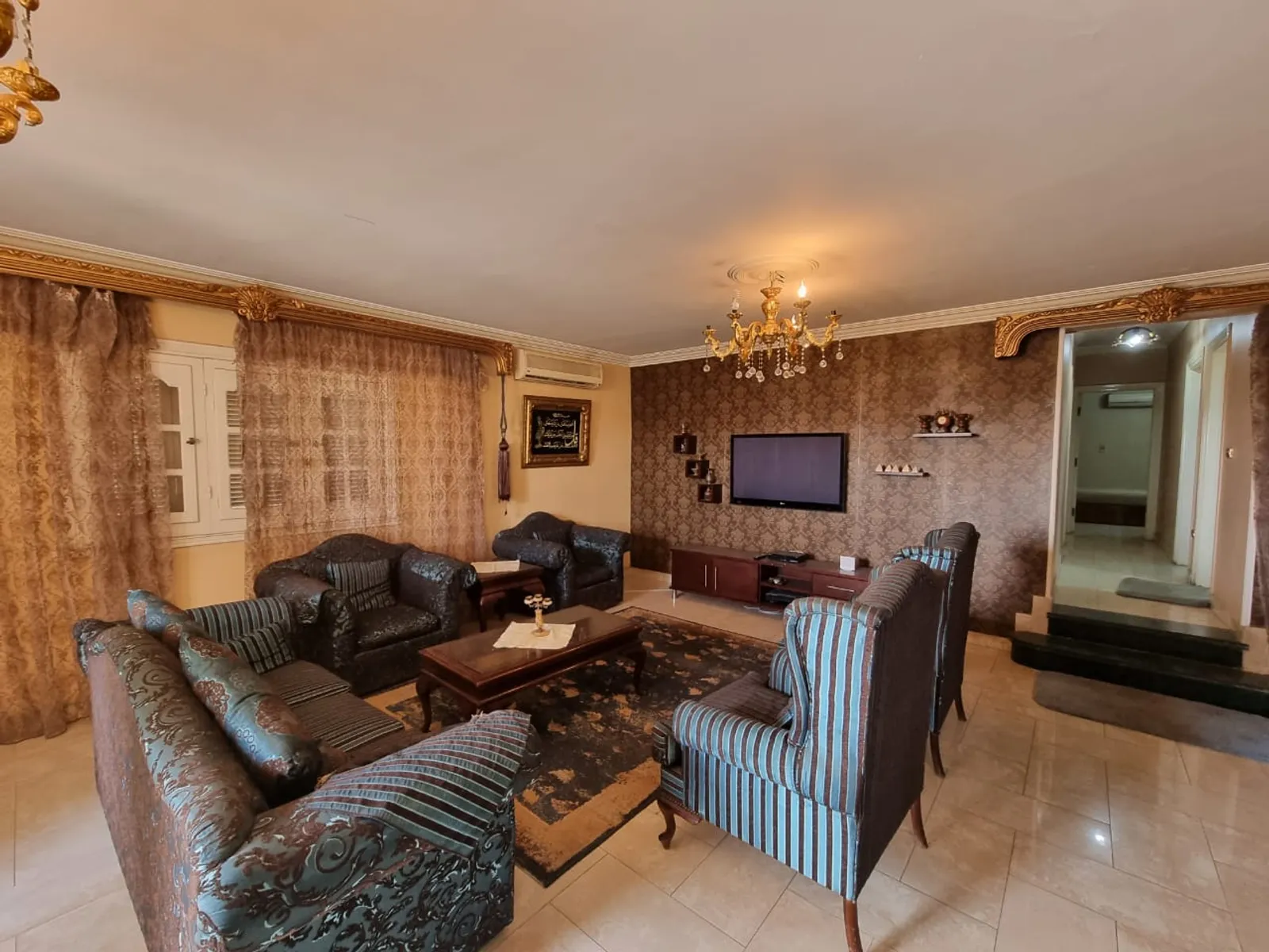 Apartments For Sale In Maadi Maadi Sarayat Area: 180 m² consists of 3 Bedrooms 2 Bathrooms Furnished 5 stars #5373