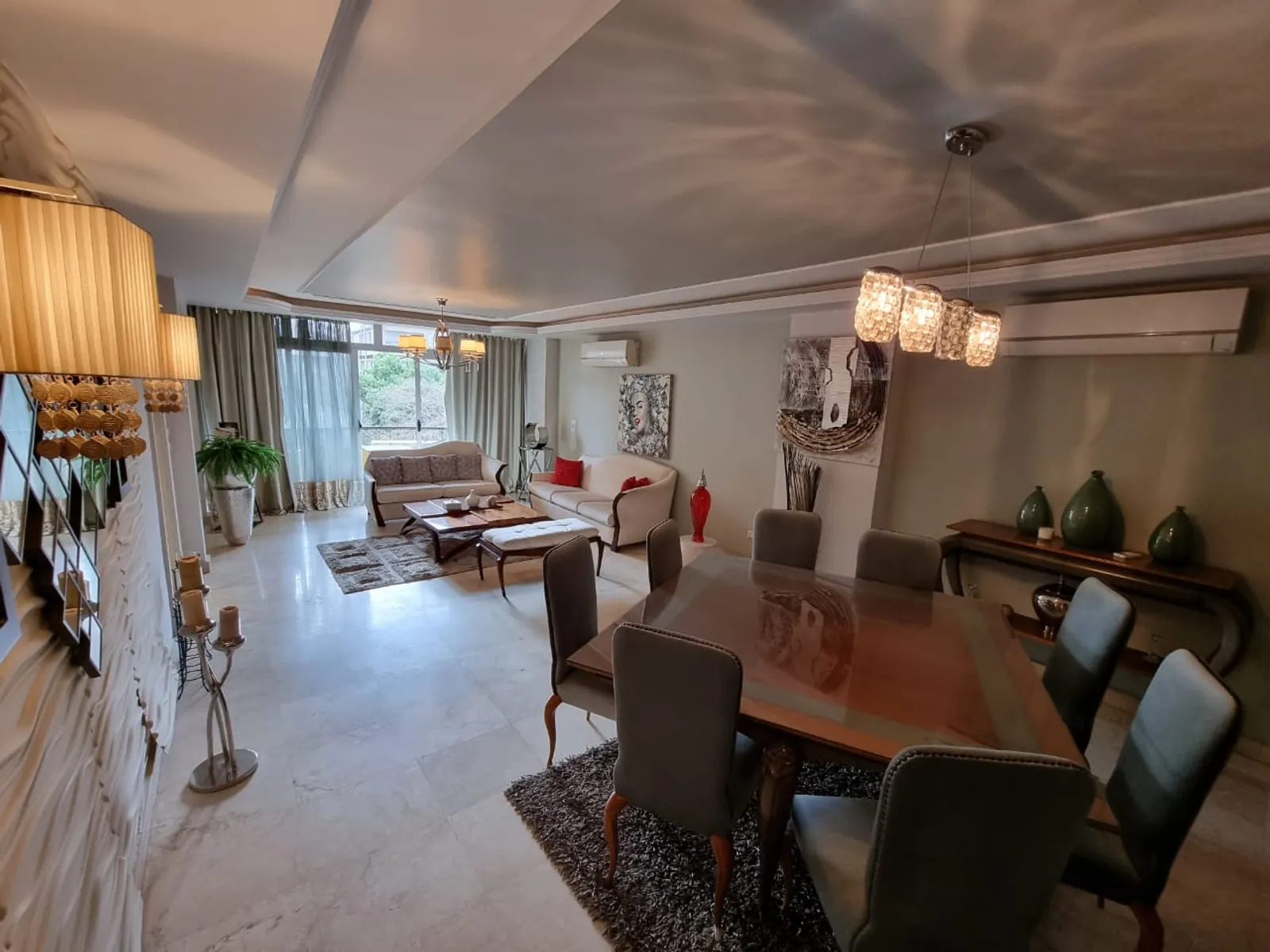 Apartments For Sale In Maadi Maadi Sarayat Area: 180 m² consists of 2 Bedrooms 3 Bathrooms Modern furnished 5 stars #5374