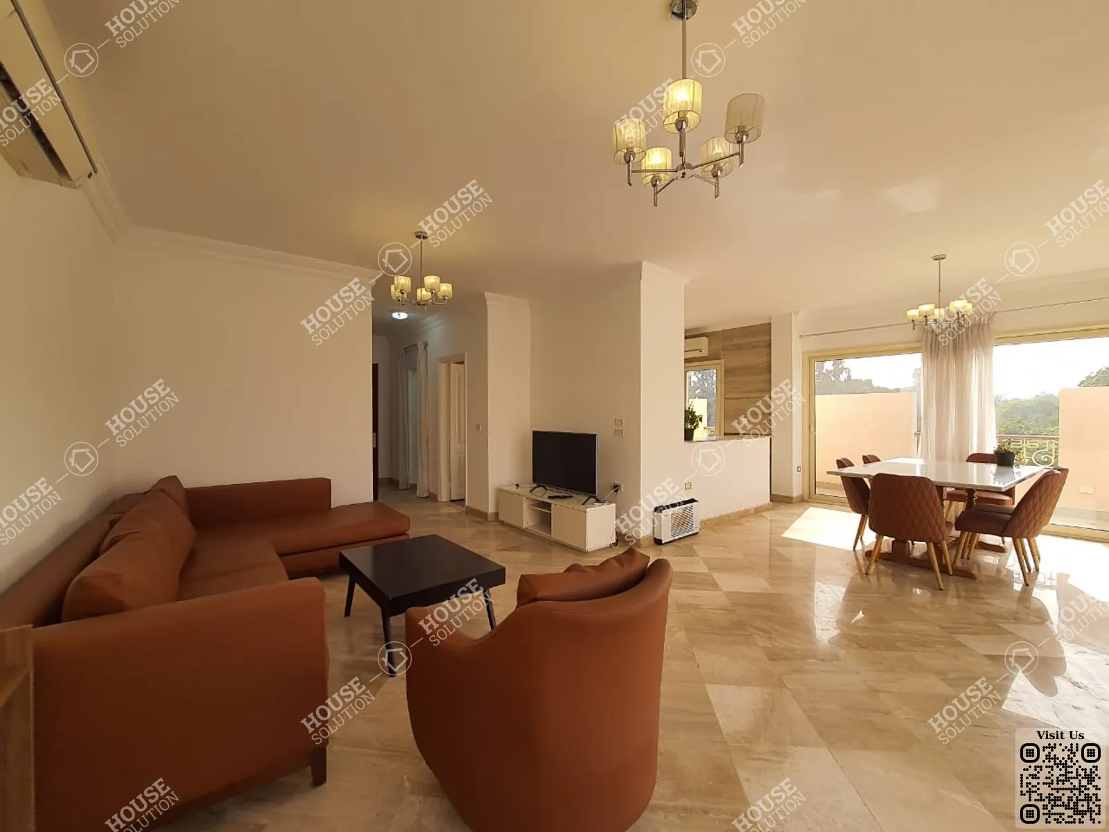 RECEPTION  @ Penthouses For Rent In Maadi Maadi Sarayat Area: 200 m² consists of 2 Bedrooms 2 Bathrooms Modern furnished 5 stars #5379-0