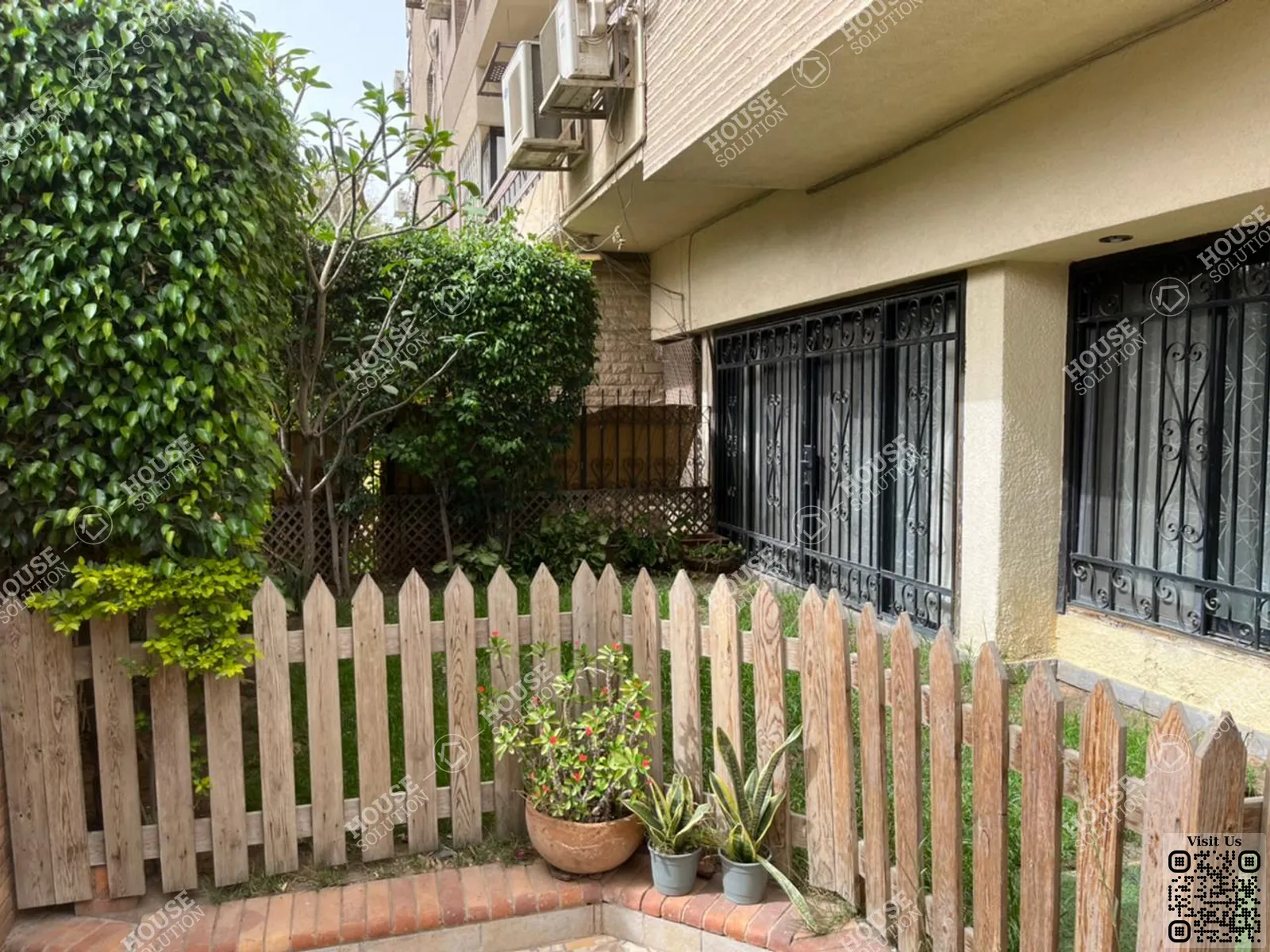 حديقة خاصة @ دور ارضي للإيجار في المعادي دجله المعادي مساحة: 300 م² تتكون من 4 غرفة 3 حمام مفروش مودرن 5 نجوم #5381-1