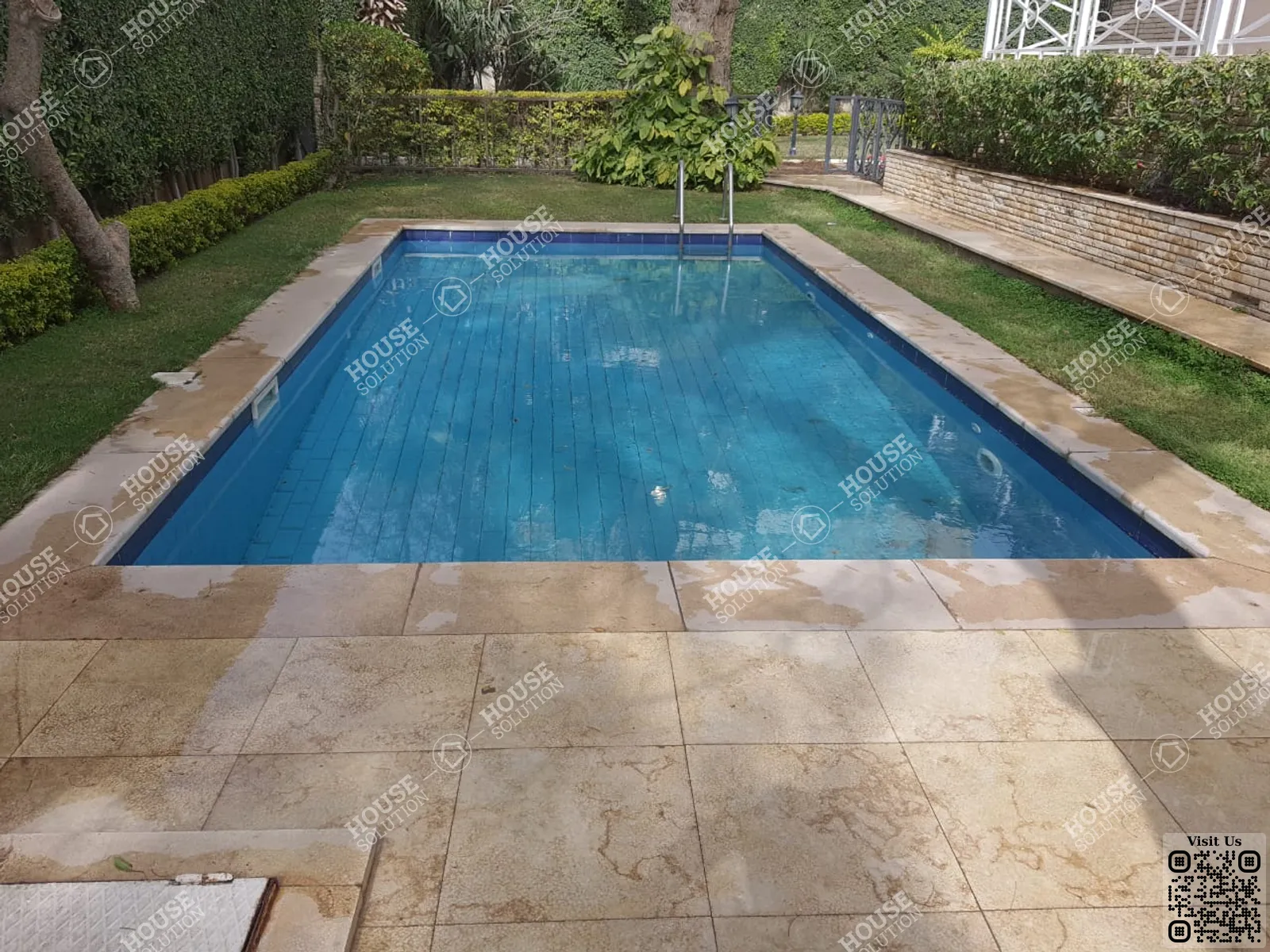 PRIVATE SWIMMING POOL  @ Villas For Rent In Maadi Maadi Sarayat Area: 1050 m² consists of 4 Bedrooms 4 Bathrooms Semi furnished 5 stars #5406-2
