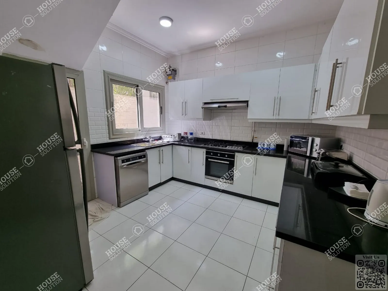 KITCHEN  @ Ground Floors For Rent In Maadi Maadi Sarayat Area: 280 m² consists of 3 Bedrooms 3 Bathrooms Modern furnished 5 stars #5409-2