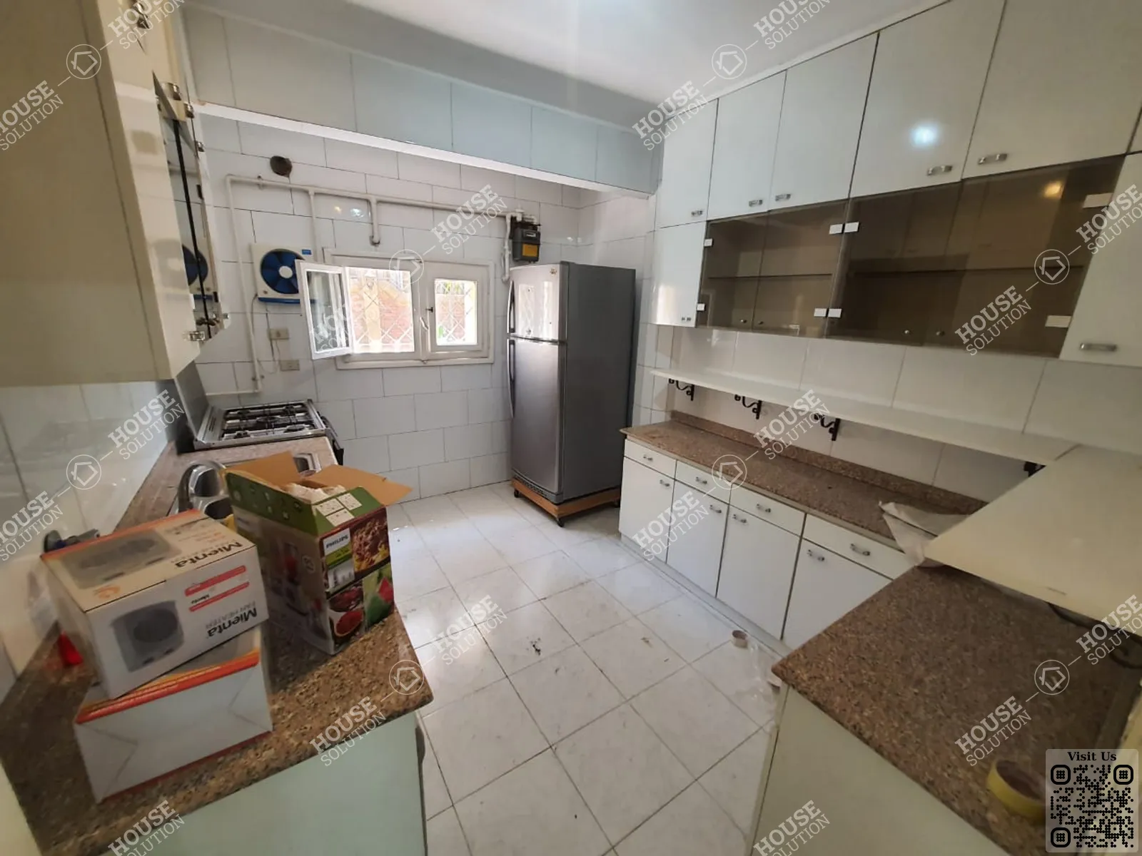 مطبخ @ دور ارضي للإيجار في المعادي دجله المعادي مساحة: 200 م² تتكون من 3 غرفة 3 حمام مفروش 5 نجوم #5412-2