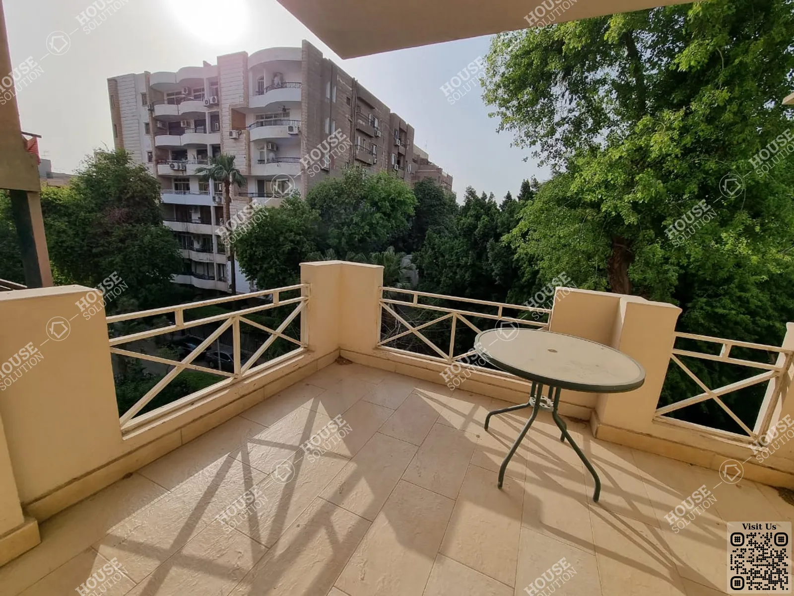 BALCONY  @ Apartments For Rent In Maadi Maadi Sarayat Area: 288 m² consists of 4 Bedrooms 4 Bathrooms Modern furnished 5 stars #5420-1
