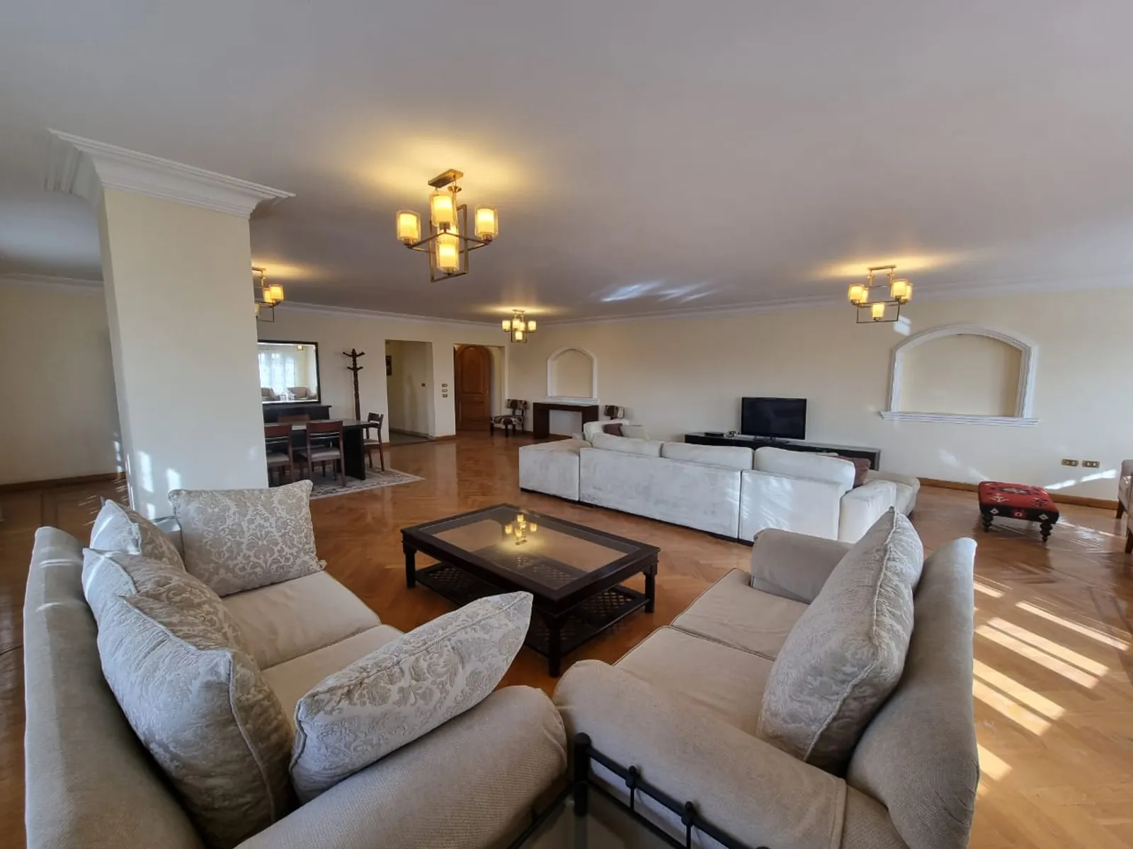 Apartments For Sale In Maadi Maadi Sarayat Area: 377 m² consists of 4 Bedrooms 4 Bathrooms Modern furnished 5 stars #5422