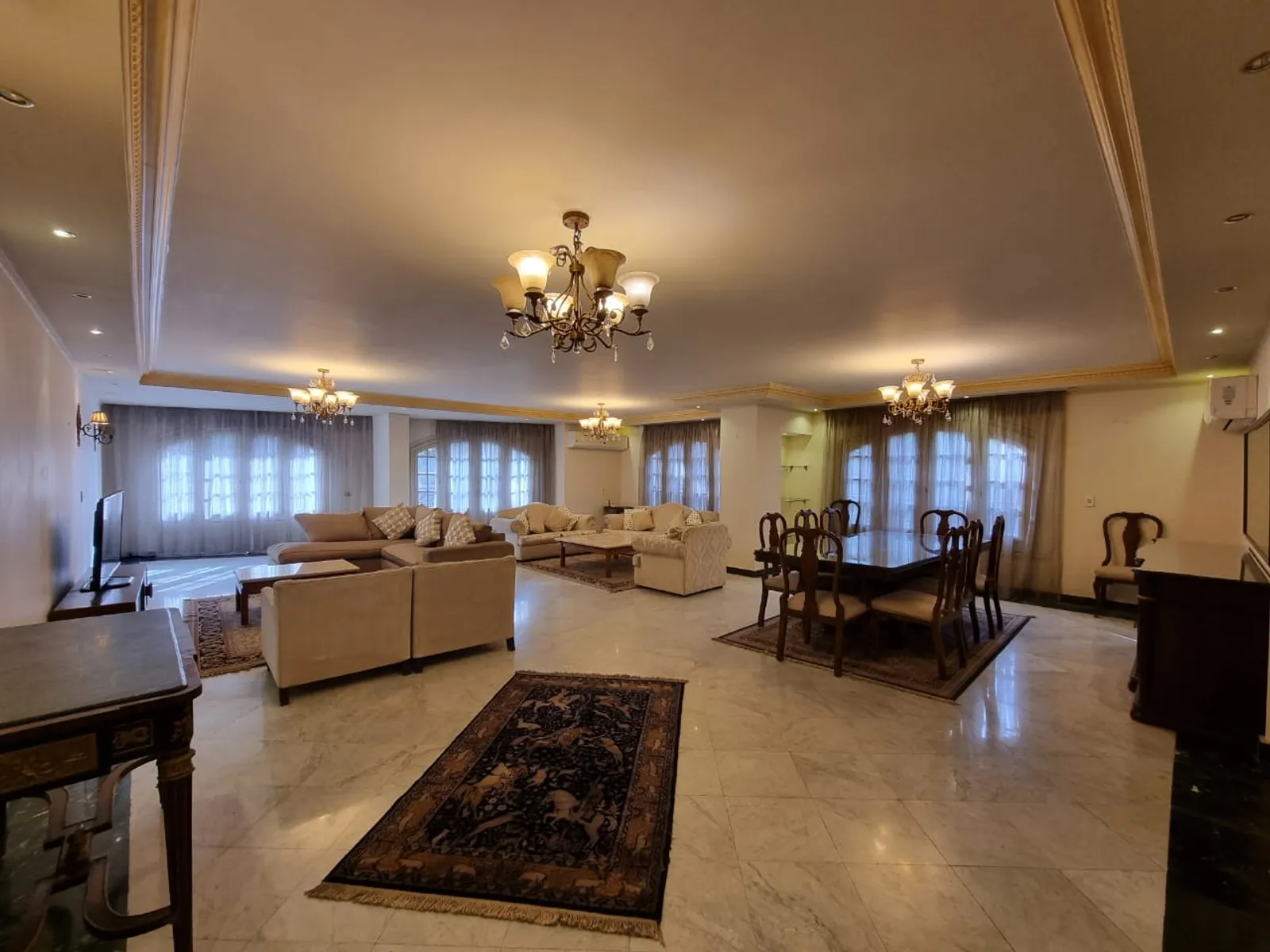 Apartments For Sale In Maadi Maadi Sarayat Area: 345 m² consists of 4 Bedrooms 3 Bathrooms Modern furnished 5 stars #5423