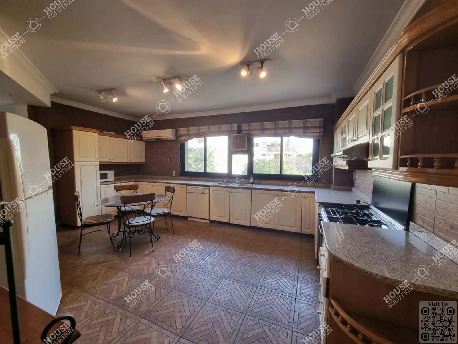 KITCHEN  @ Apartments For Rent In Maadi Maadi Sarayat Area: 280 m² consists of 3 Bedrooms 3 Bathrooms Furnished 5 stars #5424-2