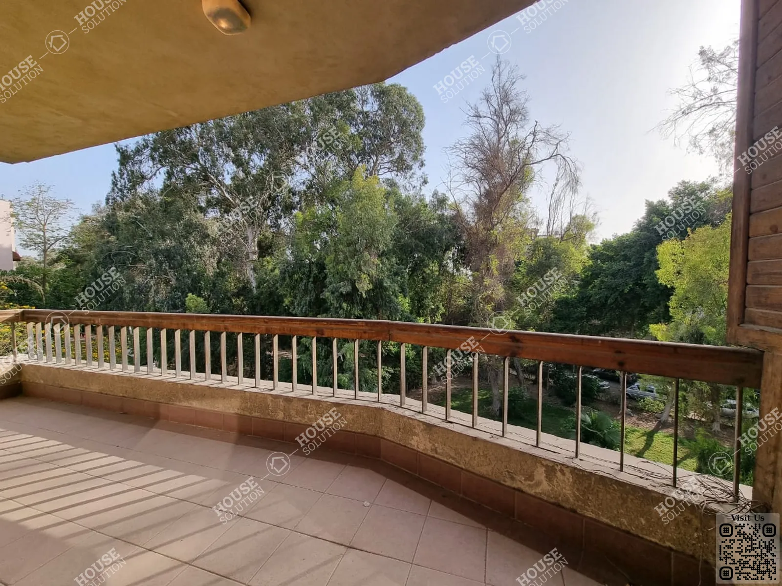 BALCONY  @ Apartments For Rent In Maadi Maadi Sarayat Area: 280 m² consists of 3 Bedrooms 3 Bathrooms Furnished 5 stars #5424-0