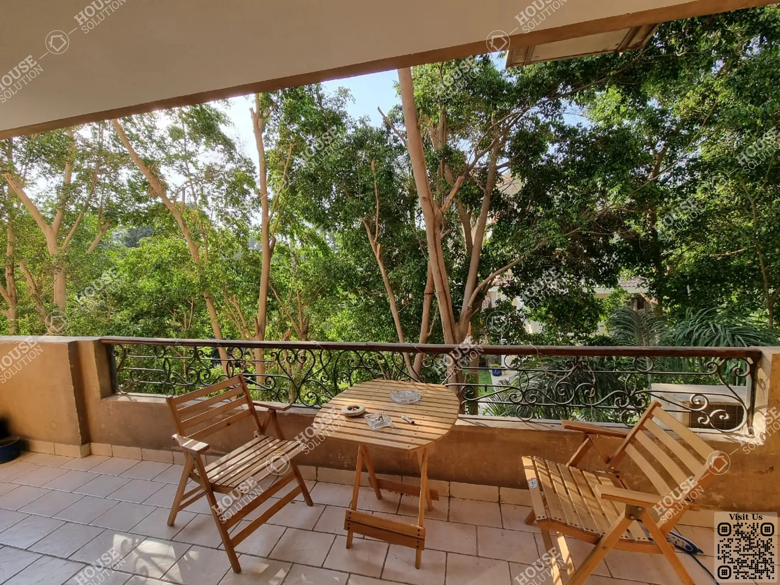 BALCONY  @ Apartments For Rent In Maadi Maadi Sarayat Area: 275 m² consists of 4 Bedrooms 3 Bathrooms Modern furnished 5 stars #5427-2