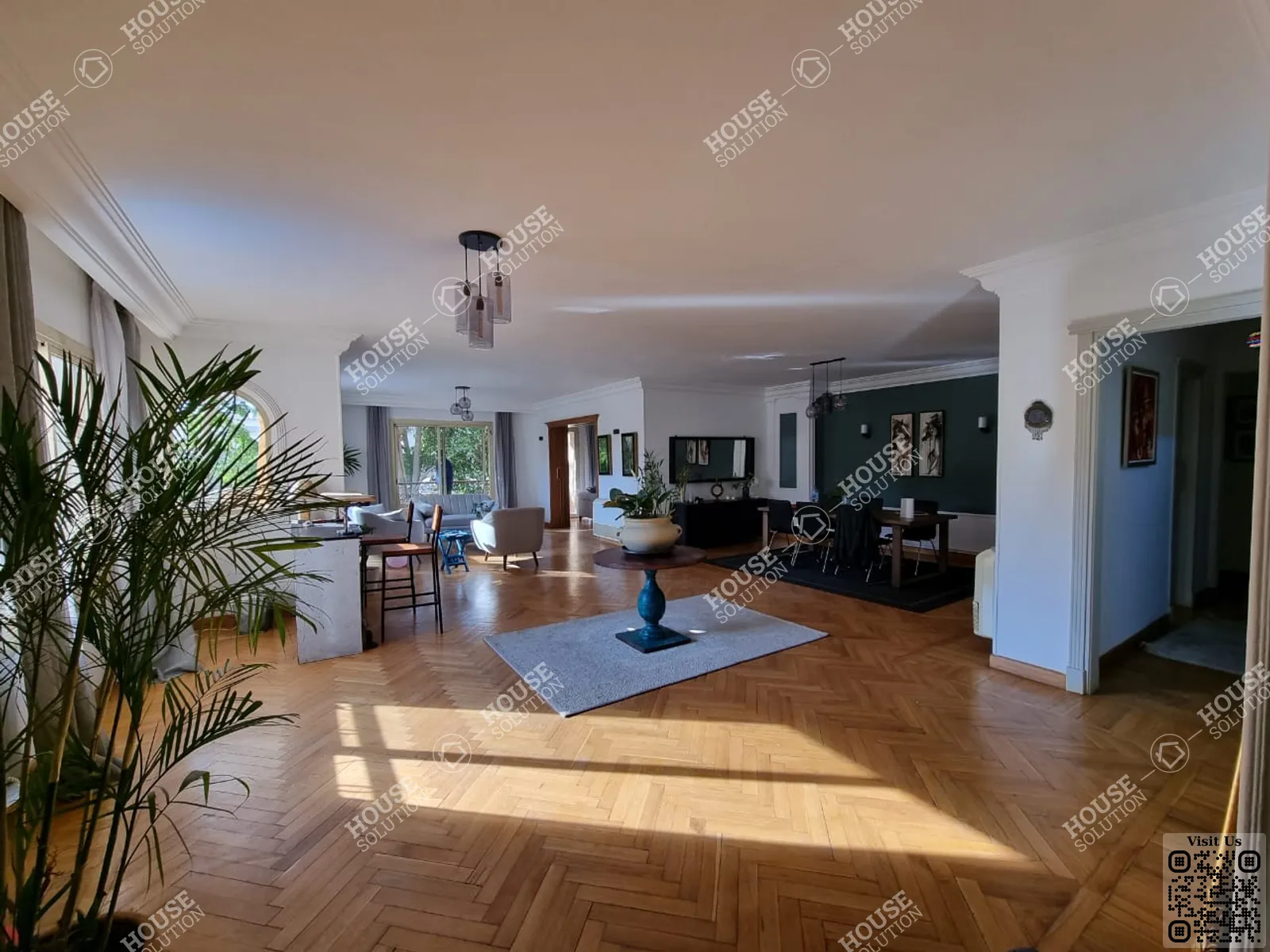 RECEPTION  @ Apartments For Rent In Maadi Maadi Sarayat Area: 275 m² consists of 4 Bedrooms 3 Bathrooms Modern furnished 5 stars #5427-0