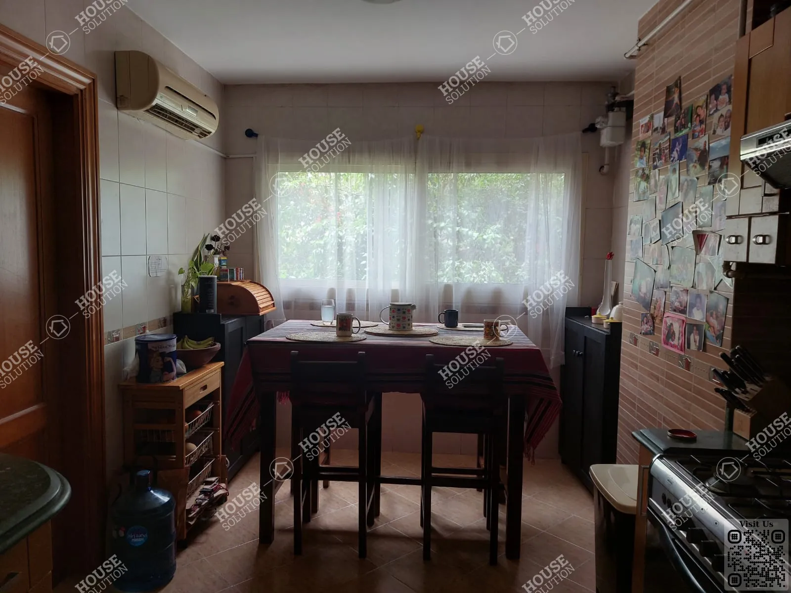 KITCHEN  @ Apartments For Rent In Maadi Maadi Sarayat Area: 330 m² consists of 4 Bedrooms 4 Bathrooms Modern furnished 5 stars #5433-1