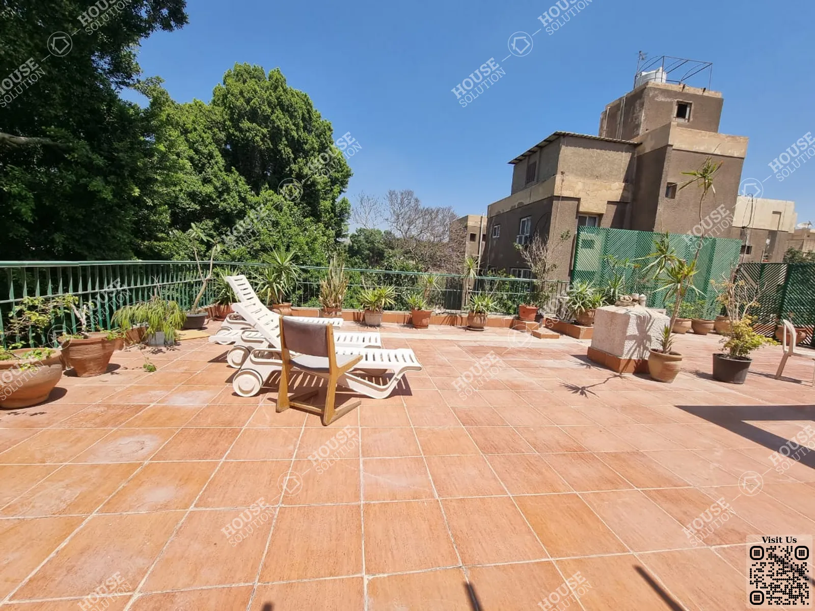 مصطبة @ دور ارضي للإيجار في المعادي سرايات المعادي مساحة: 450 م² تتكون من 3 غرفة 3 حمام مفروش 5 نجوم #5438-1