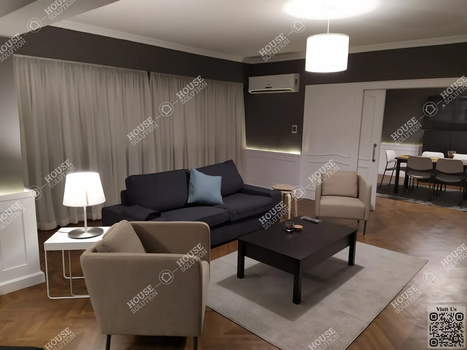 RECEPTION @ Apartments For Rent In Maadi Maadi Degla Area: 260 m² consists of 3 Bedrooms 3 Bathrooms Modern furnished 5 stars #5454-2