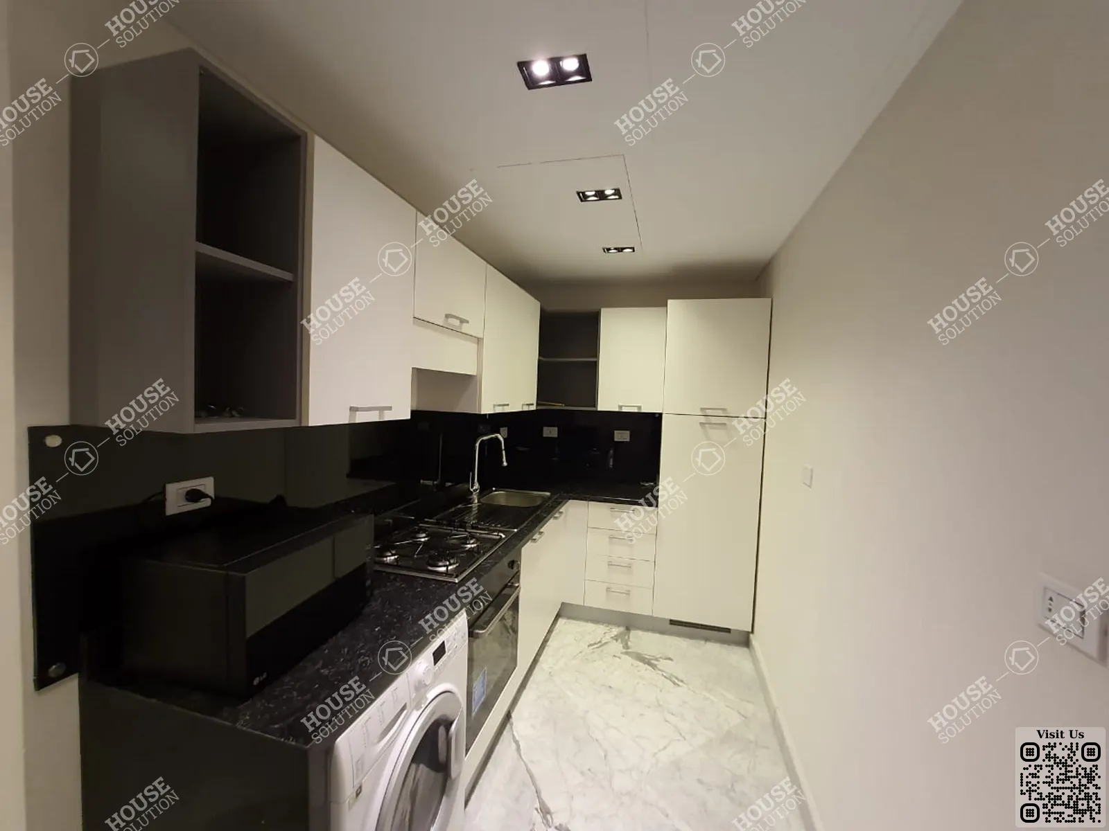 مطبخ	 @ دور ارضي للإيجار في المعادي سرايات المعادي مساحة: 152 م² تتكون من 2 غرفة 2 حمام مفروش مودرن 5 نجوم #5464-2