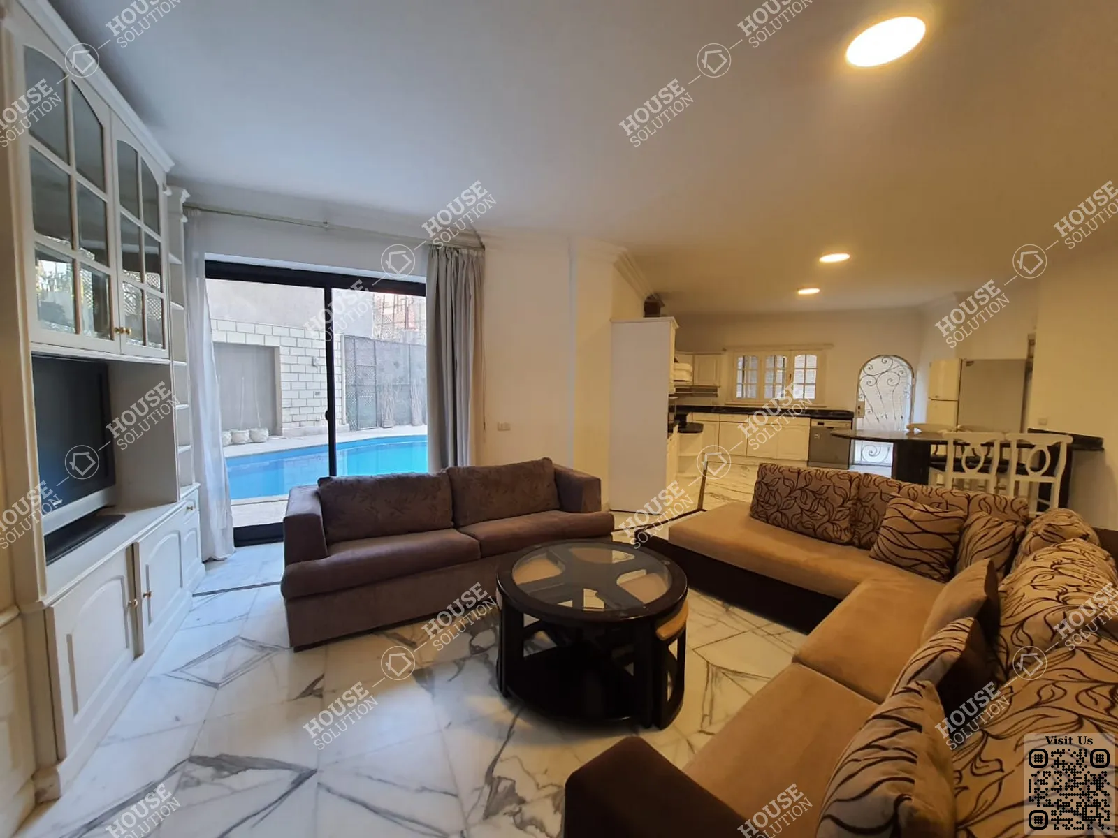 RECEPTION  @ Ground Floors For Rent In Maadi Maadi Sarayat Area: 250 m² consists of 4 Bedrooms 3 Bathrooms Modern furnished 5 stars #5470-0