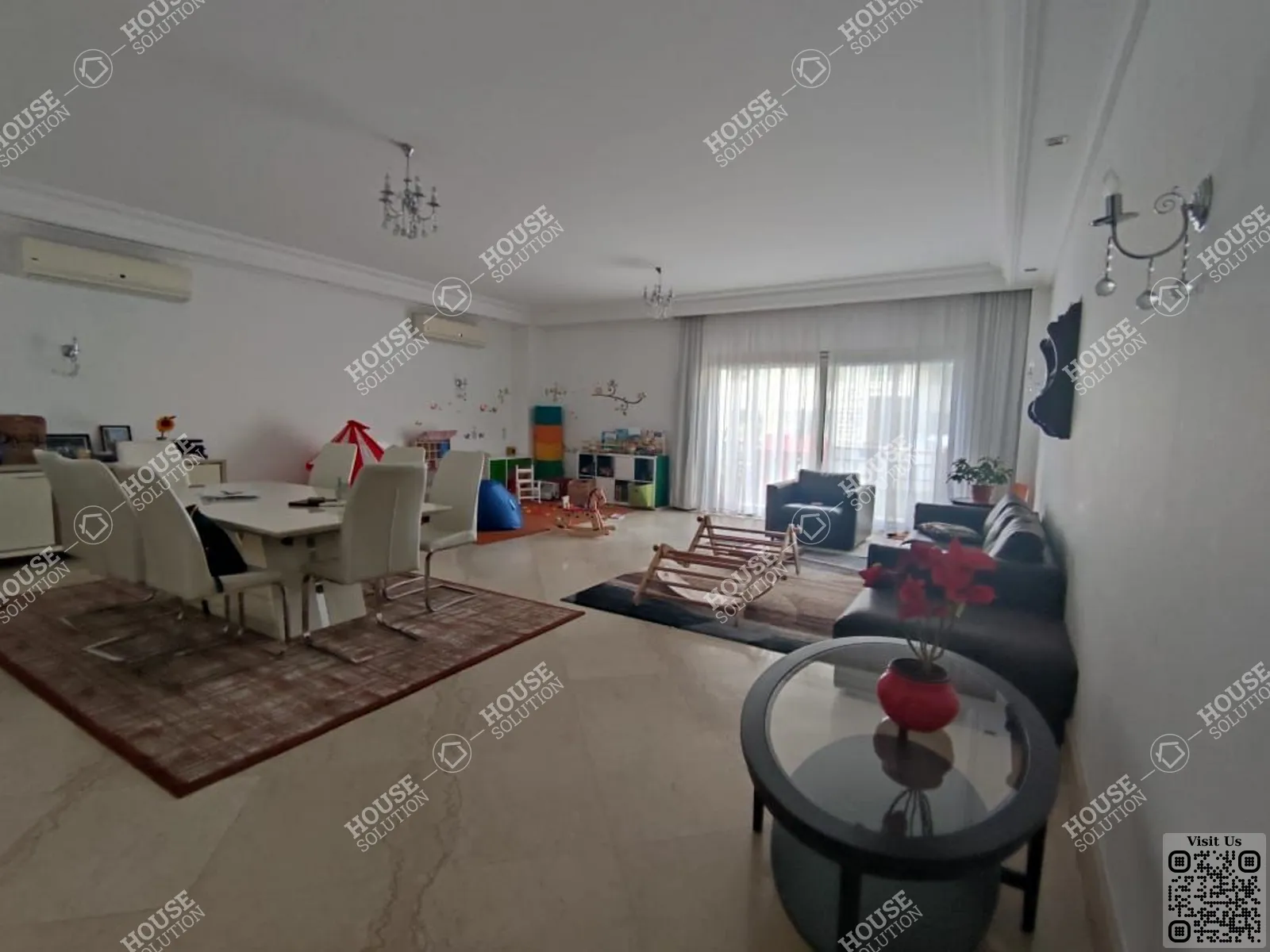 RECEPTION  @ Ground Floors For Rent In Maadi Maadi Sarayat Area: 355 m² consists of 4 Bedrooms 4 Bathrooms Modern furnished 5 stars #5471-0