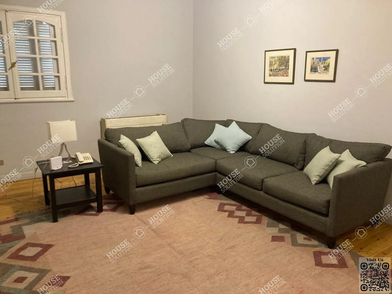 LIVING AREA  @ Apartments For Rent In Maadi Old Maadi Area: 220 m² consists of 4 Bedrooms 3 Bathrooms Furnished 5 stars #5477-2