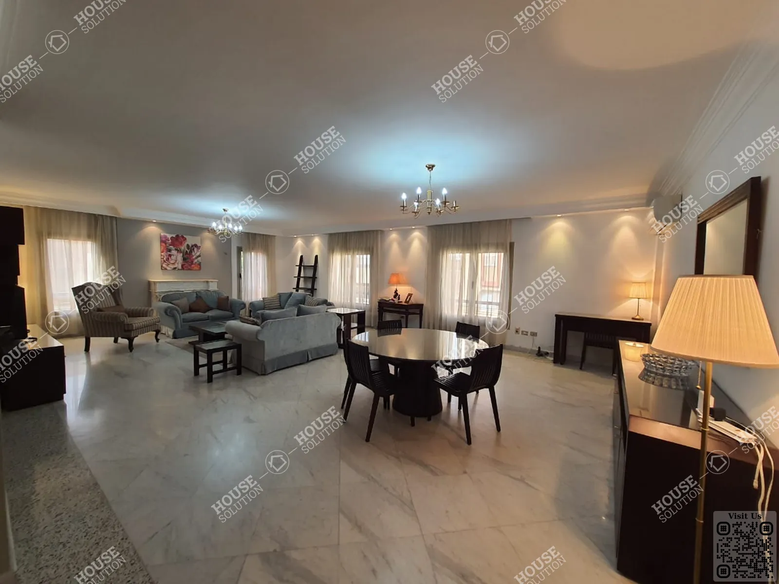 RECEPTION @ Apartments For Rent In Maadi Maadi Sarayat Area: 250 m² consists of 3 Bedrooms 3 Bathrooms Modern furnished 5 stars #5483-0